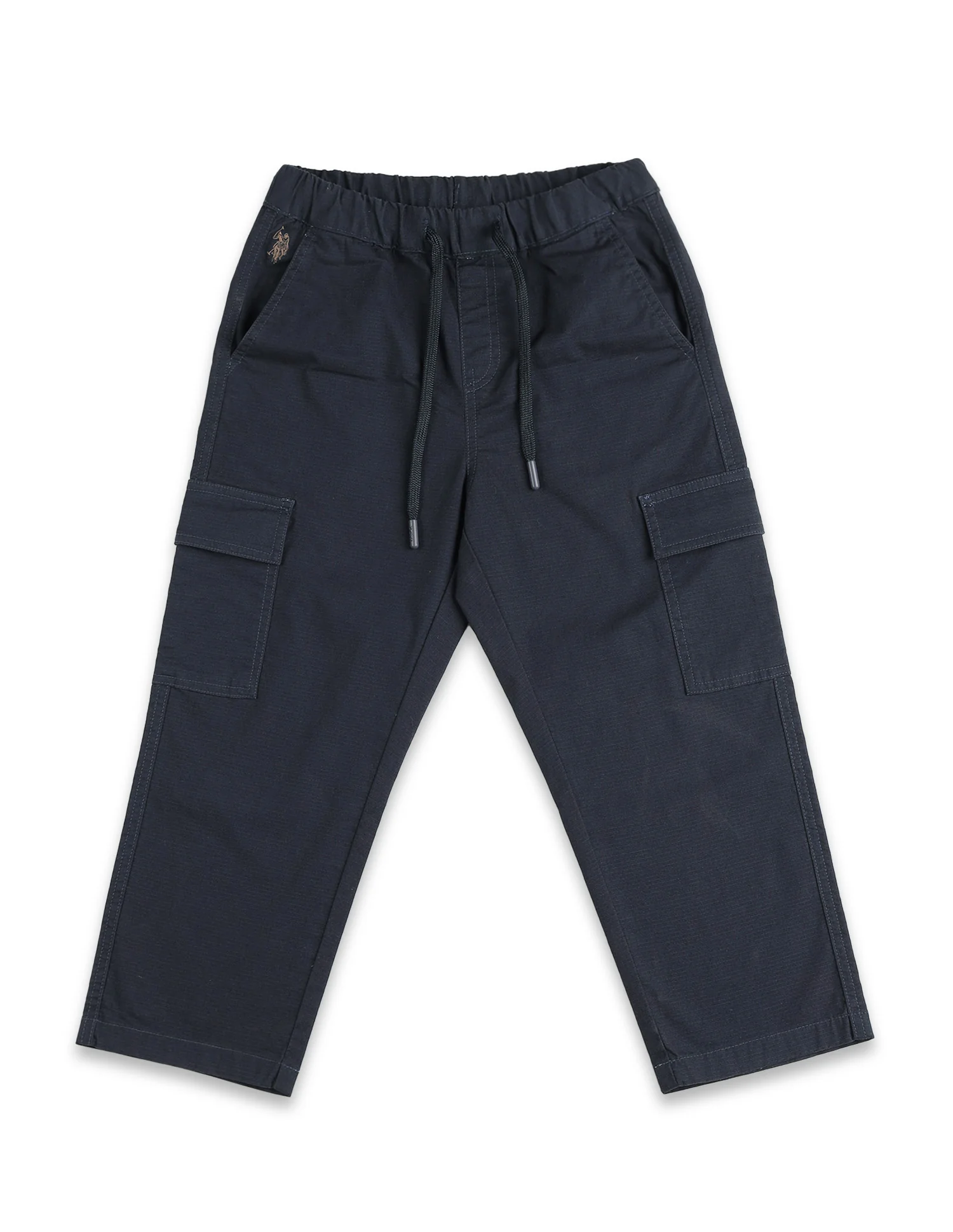 Boys Textured Relaxed Fit Cargos - Image 7