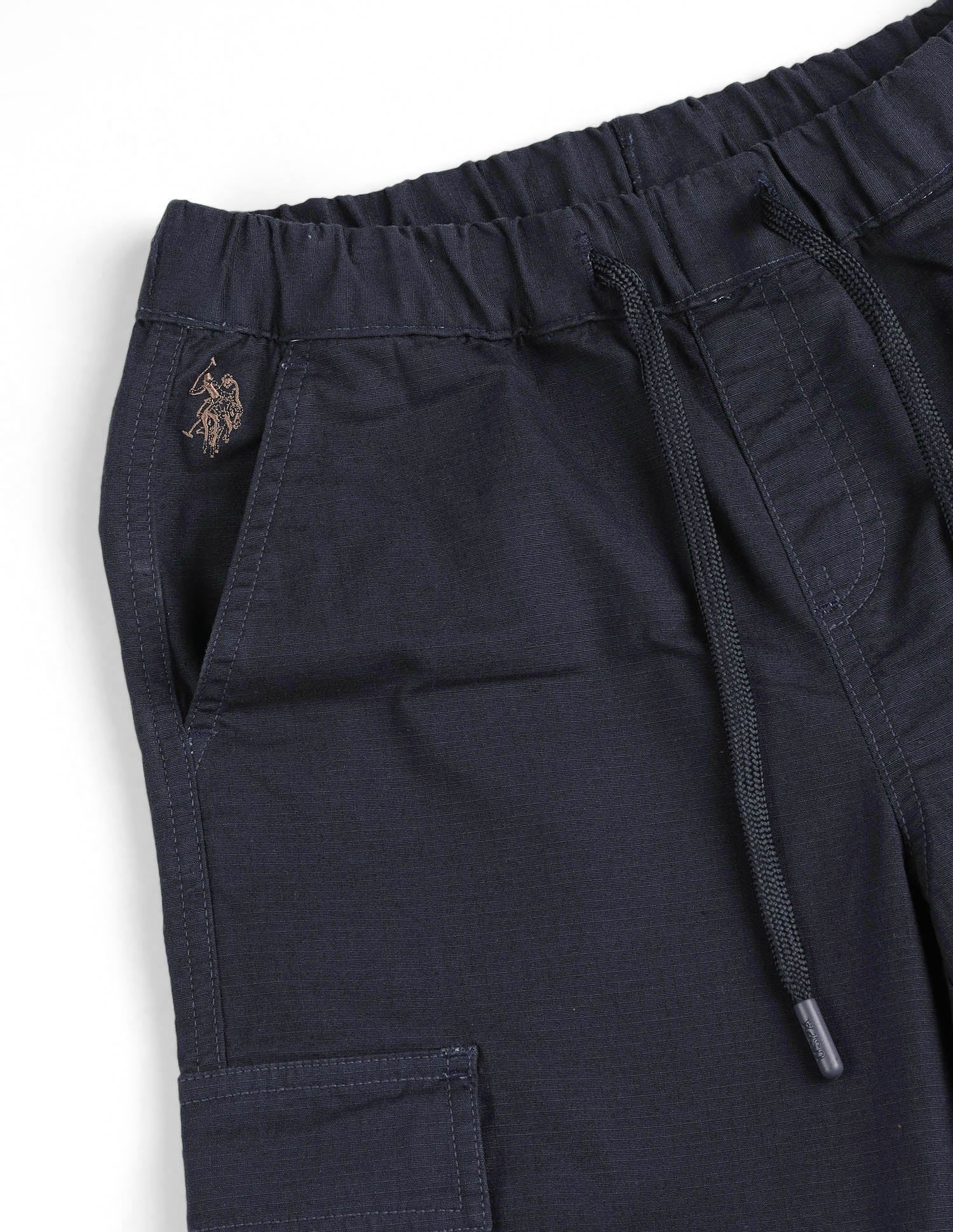 Boys Textured Relaxed Fit Cargos - Image 9