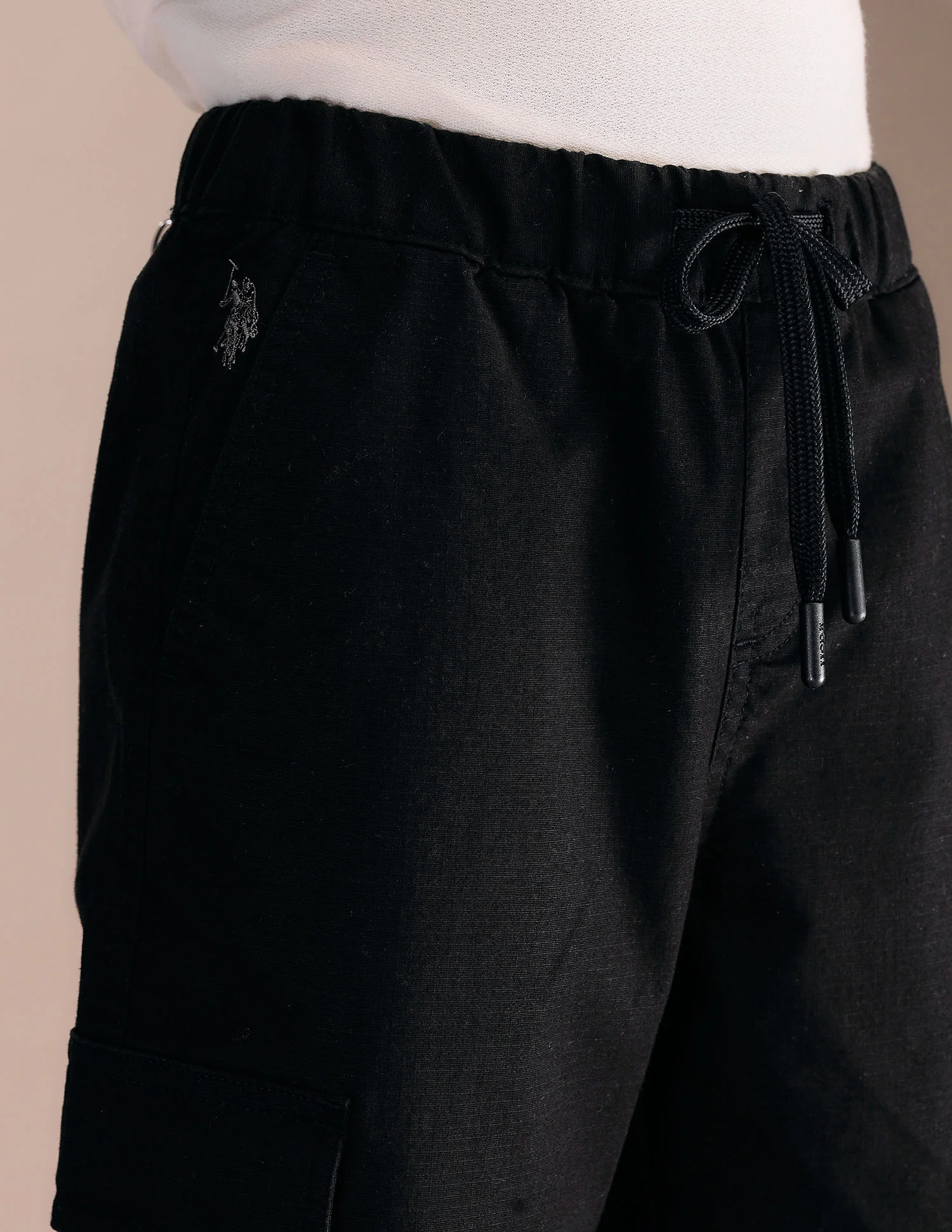 Boys Textured Relaxed Fit Cargos - Image 6
