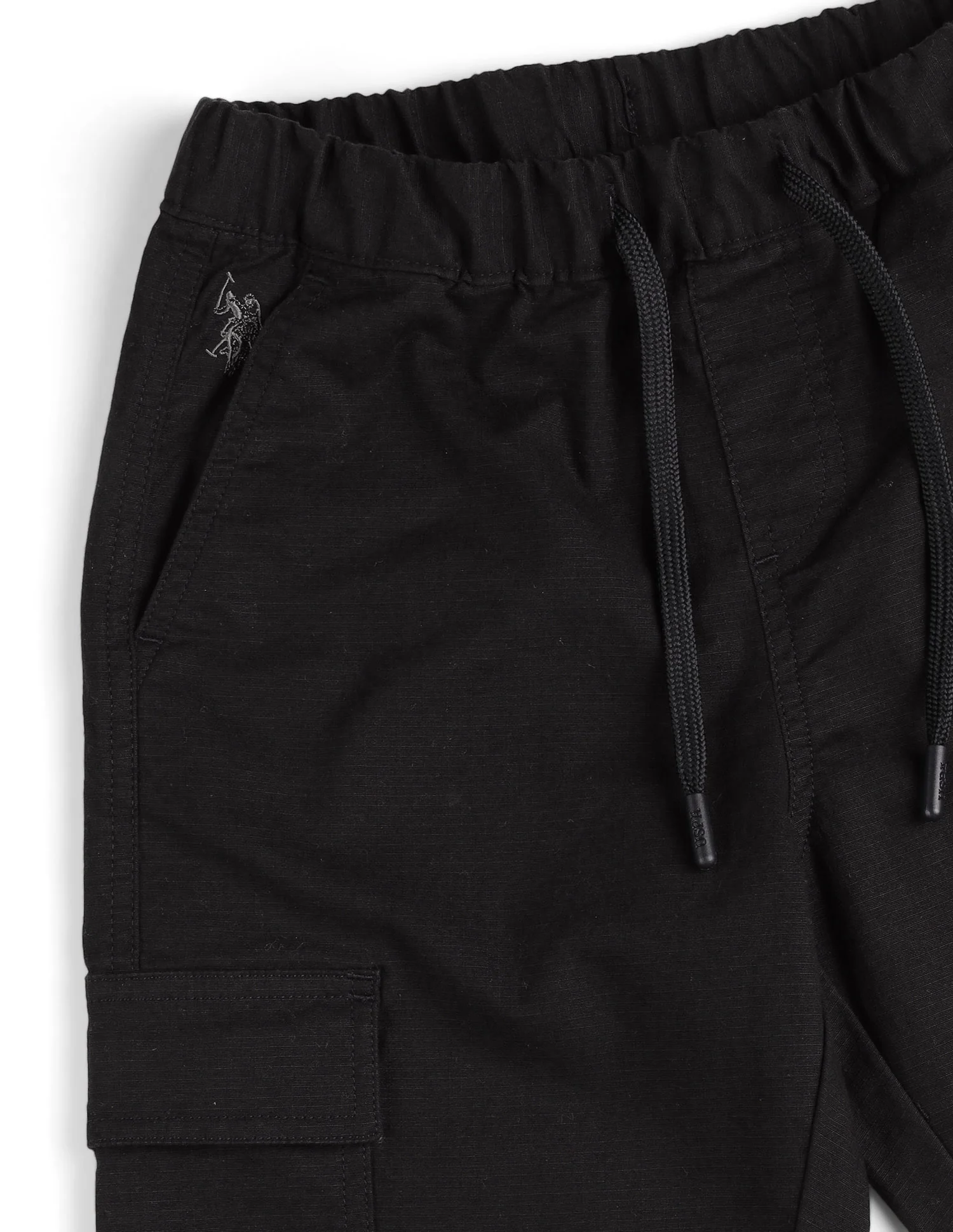 Boys Textured Relaxed Fit Cargos - Image 9