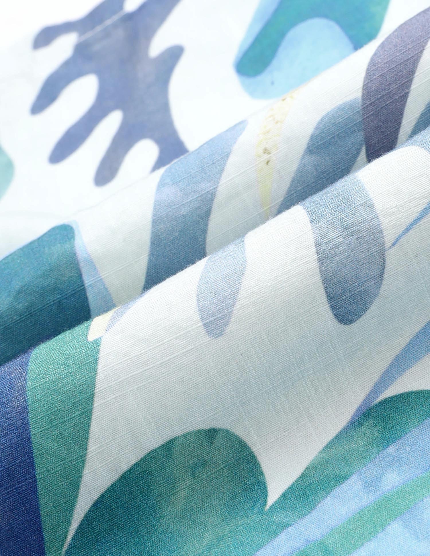 Boys Tropical Printed Pure Cotton Shirt - Image 2