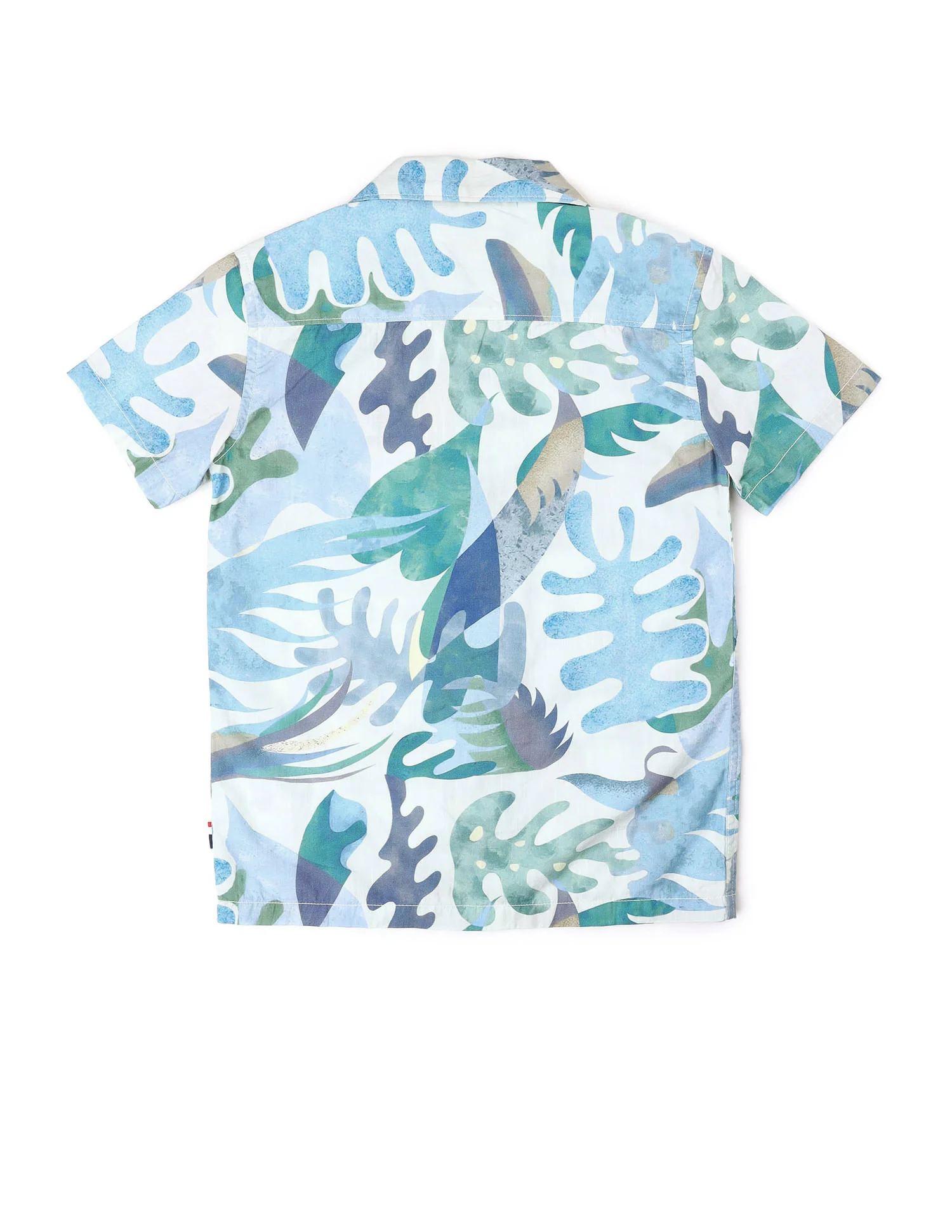 Boys Tropical Printed Pure Cotton Shirt - Image 8
