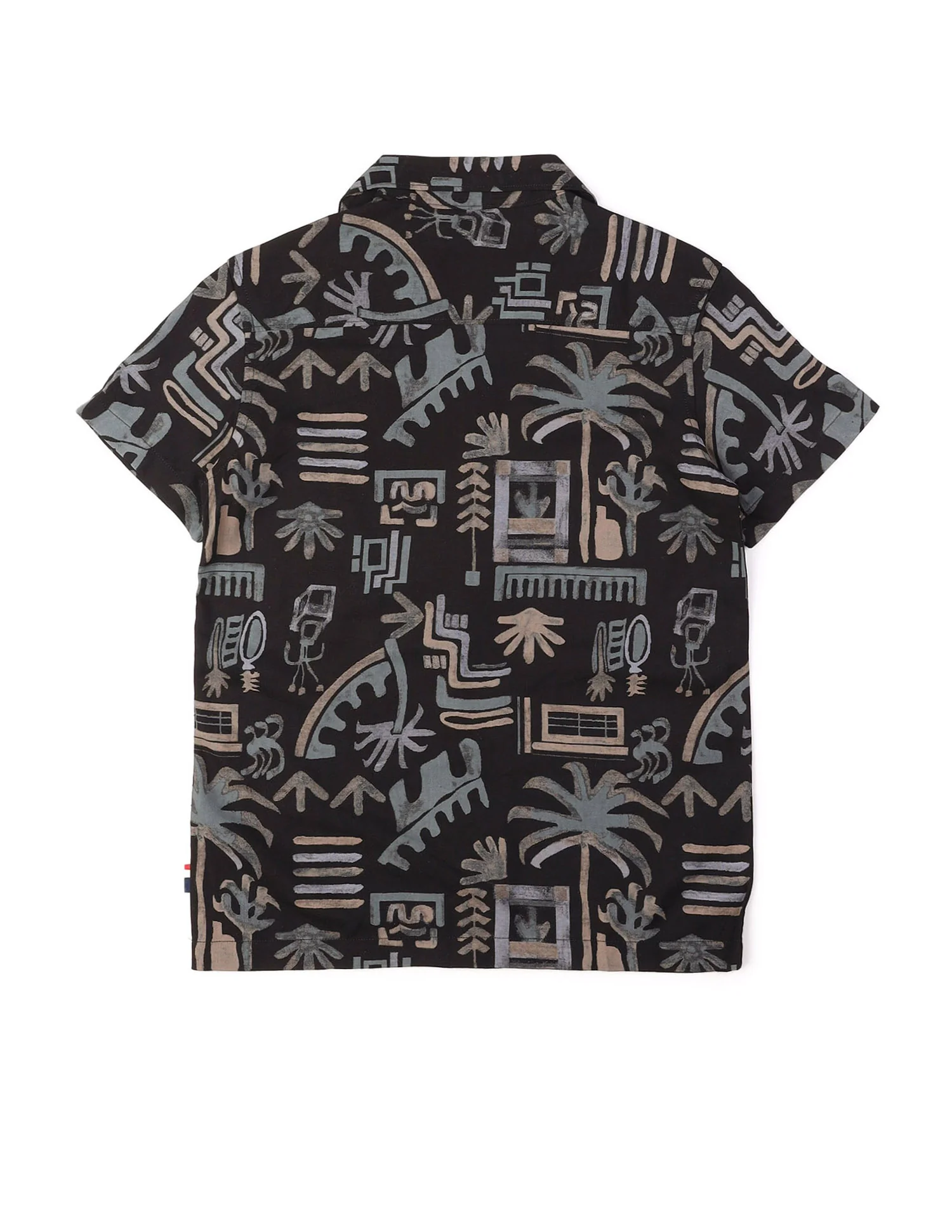 Boys Twill All Over Printed Shirt - Image 8