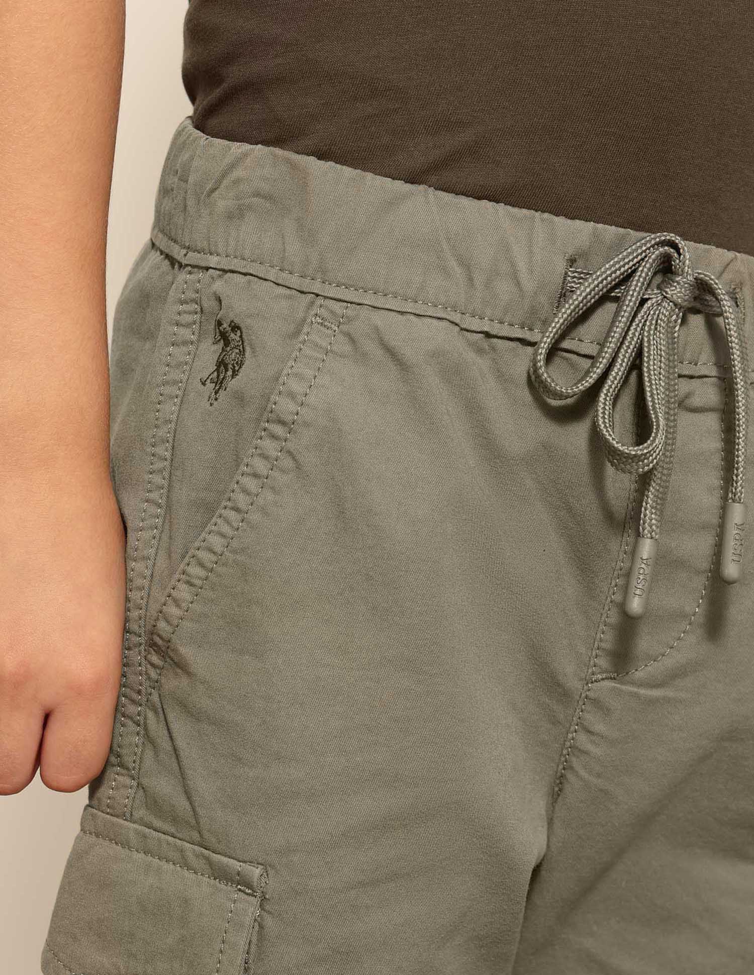 Boys Twill Cargo Shorts - Image 6
