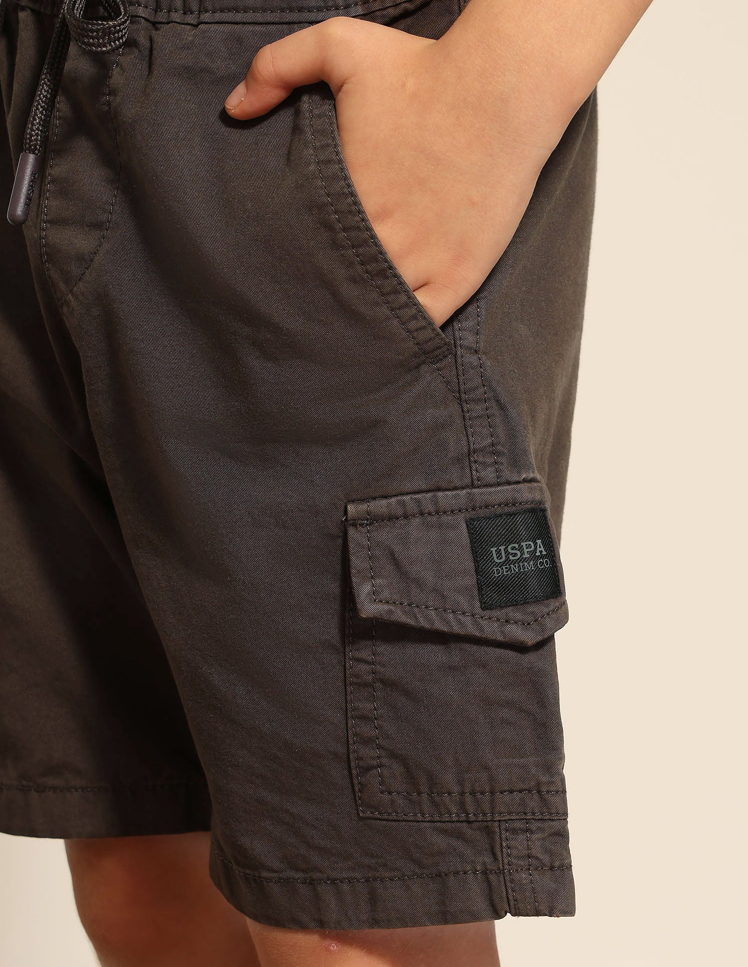 Boys Twill Cargo Shorts - Image 7