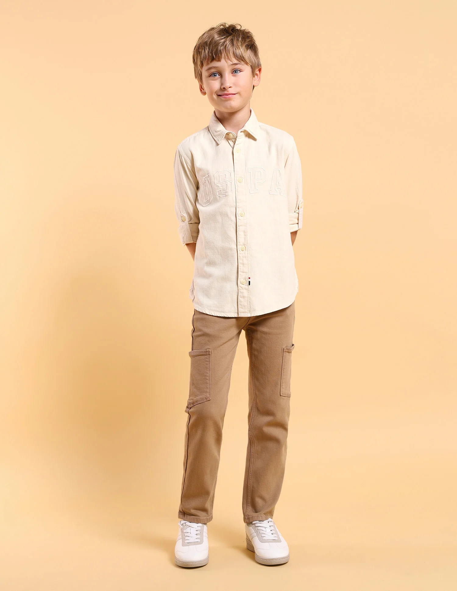 Boys Twill Regular Fit Shirt - Image 3