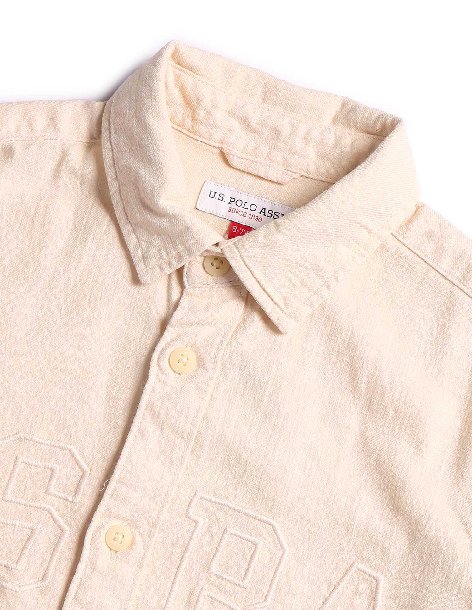 Boys Twill Regular Fit Shirt - Image 7