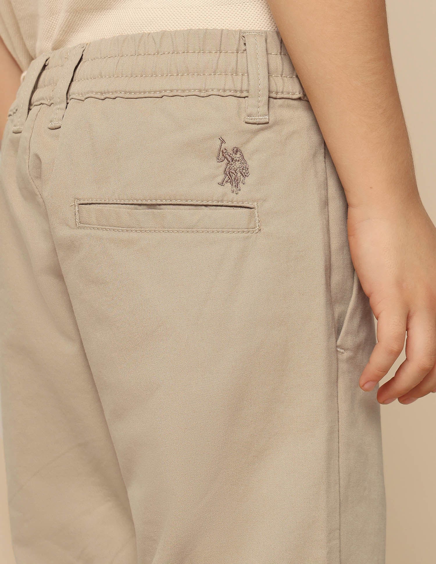 Boys Twill Regular Fit Trousers - Image 7