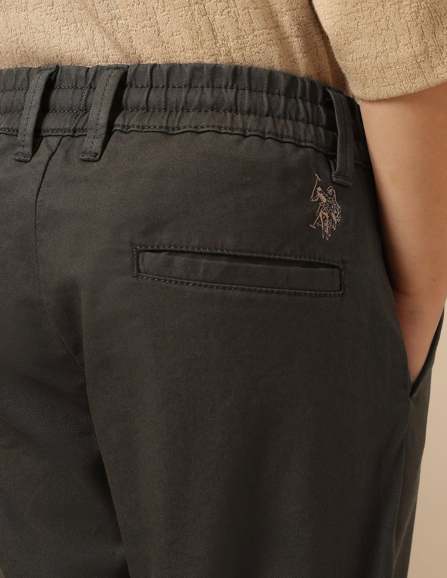 Boys Twill Regular Fit Trousers - Image 7