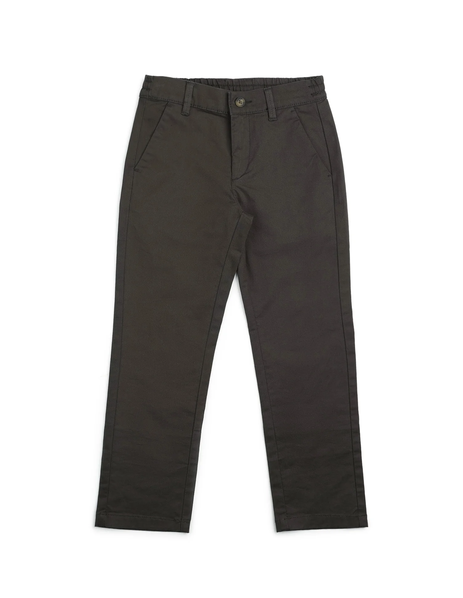 Boys Twill Regular Fit Trousers - Image 8