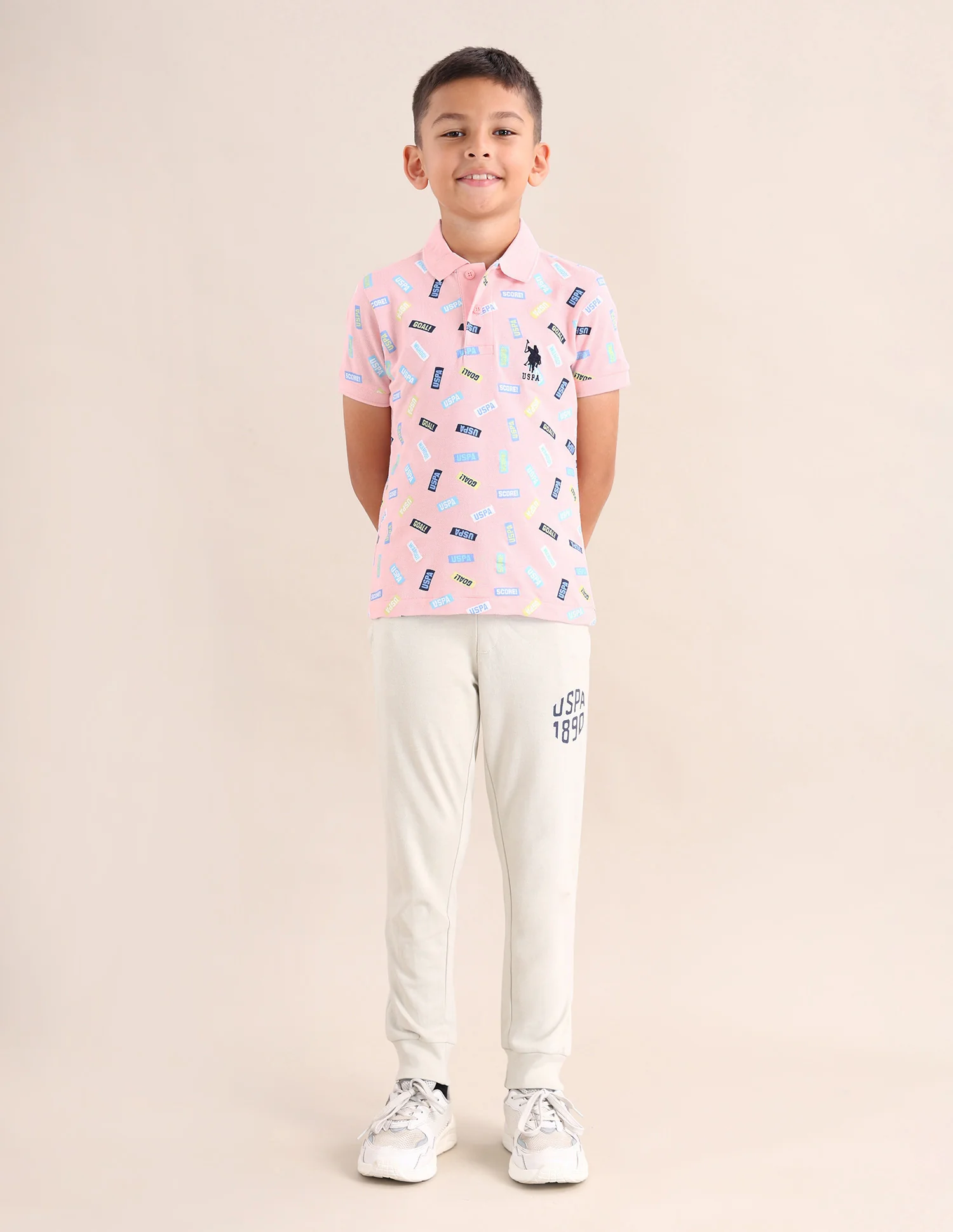 Boys Typographic Printed Regular Fit T-Shirt - Image 3