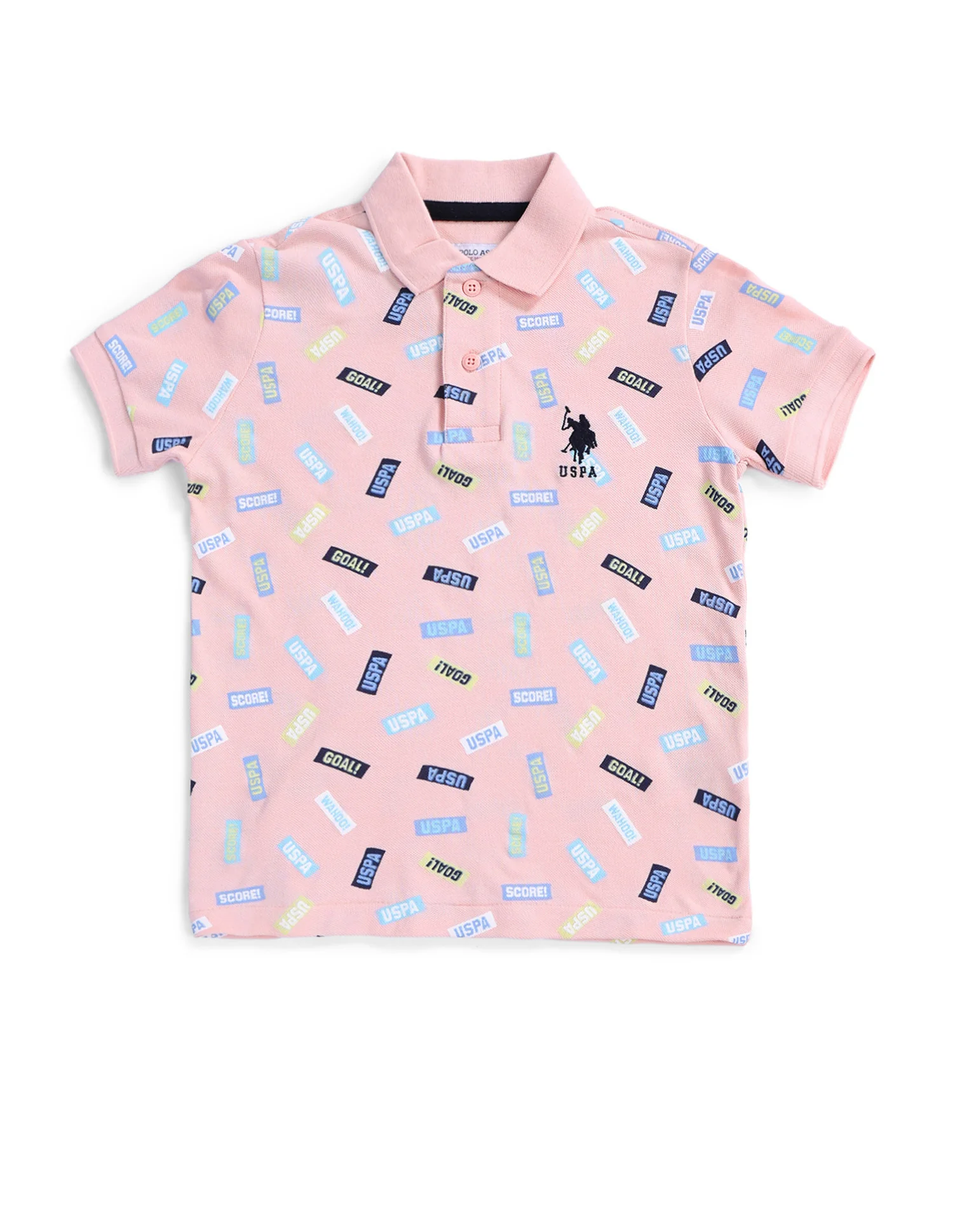 Boys Typographic Printed Regular Fit T-Shirt - Image 5