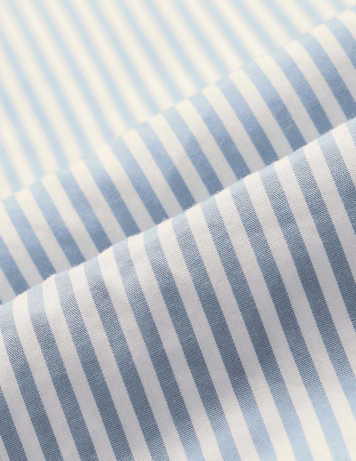 Boys Vertical Striped Brand Printed Pure Cotton Shirt - Image 2