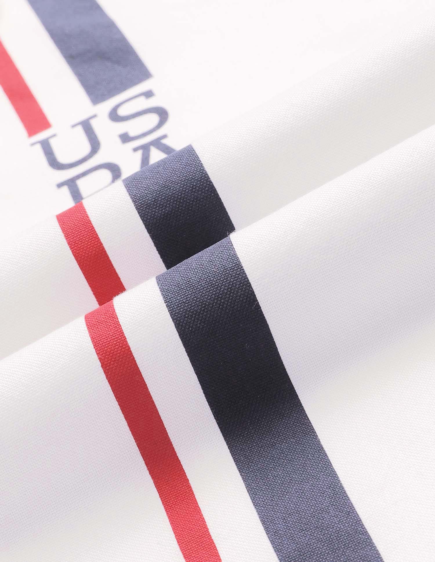 Boys Vertical Striped Oxford Shirt - Image 2