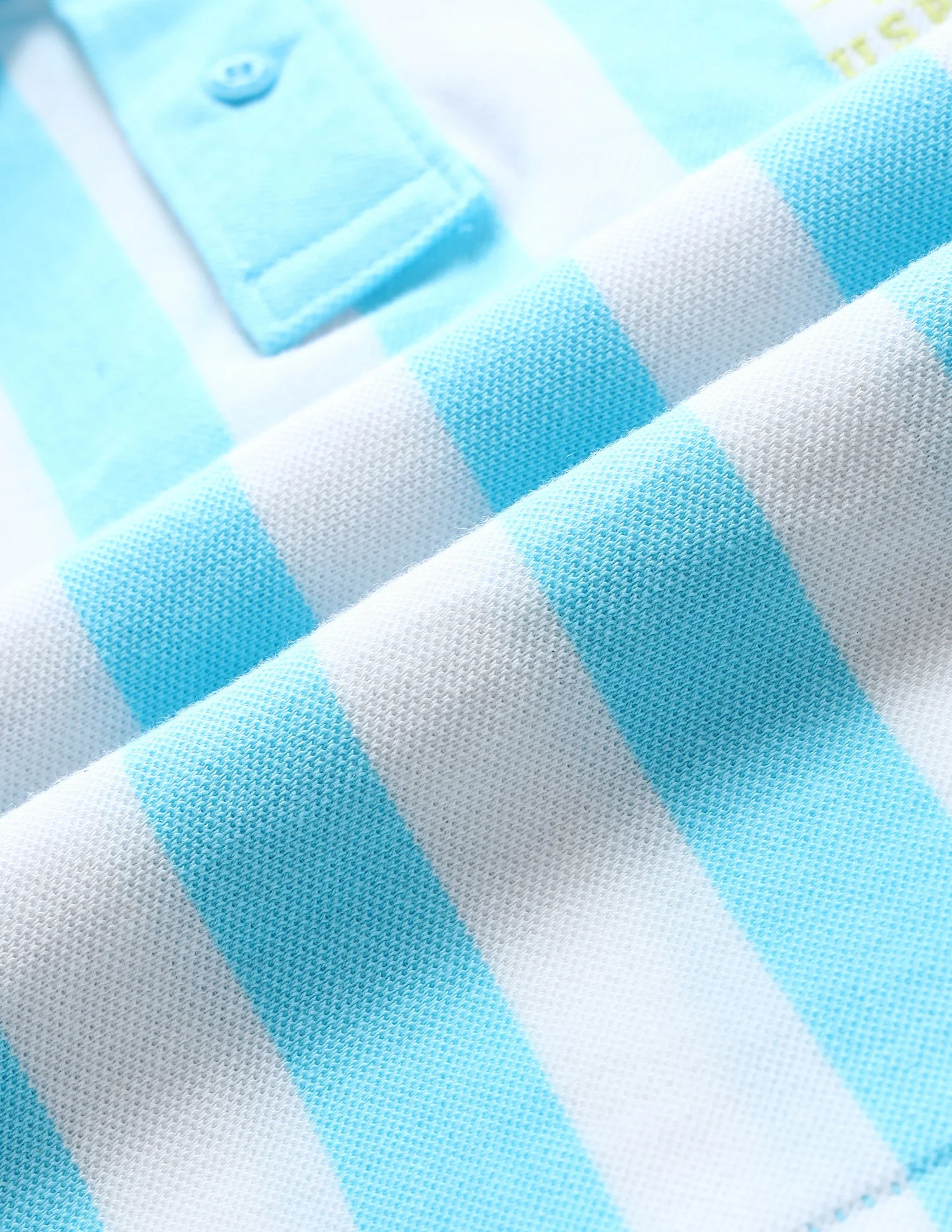 Boys Vertical Striped Regular Fit Polo Shirts - Image 3