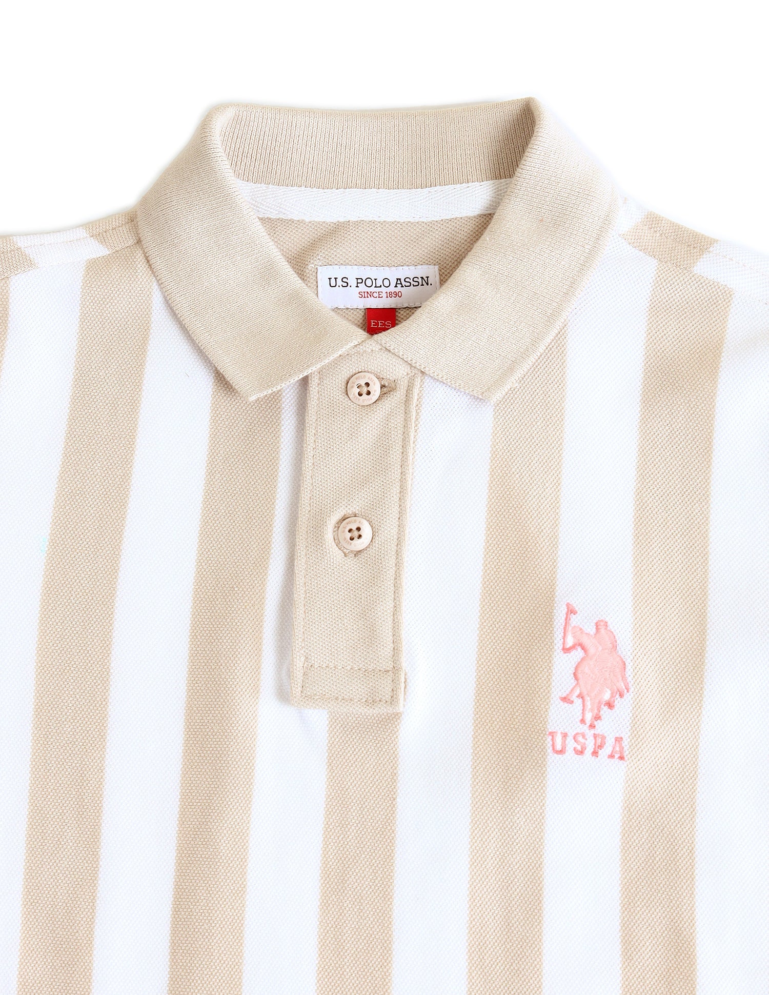 Boys Vertical Striped Regular Fit Polo Shirts - Image 8