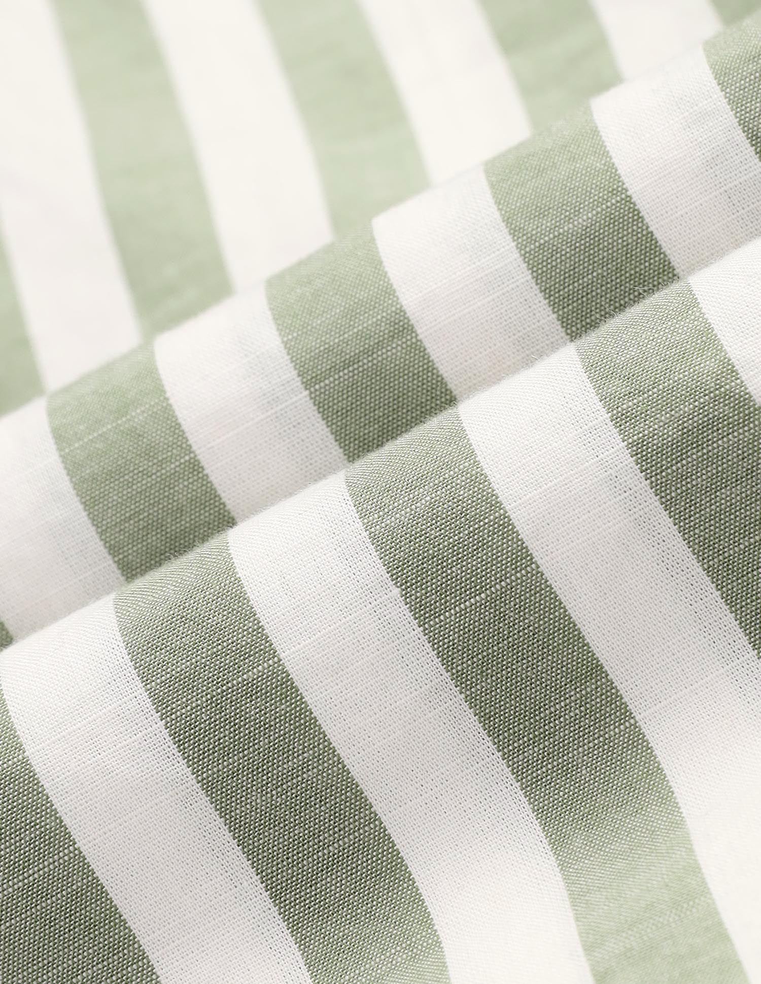 Boys Vertical Striped Regular Fit Shirt - Image 2