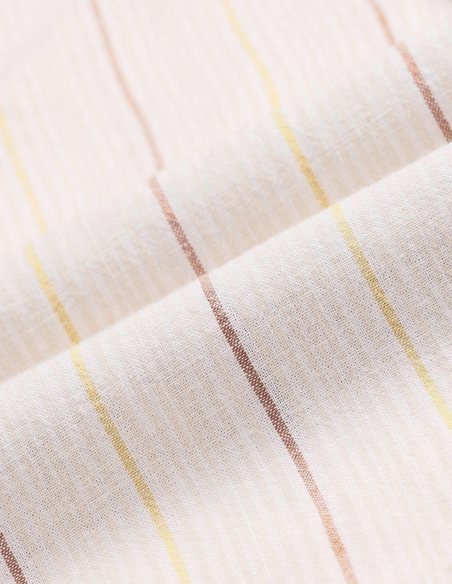 Boys Vertical Striped Regular Fit Shirt - Image 2