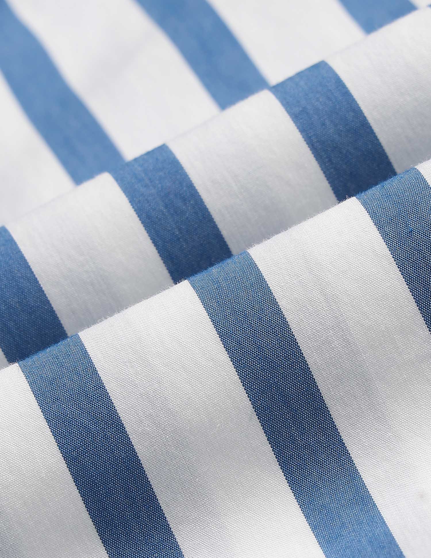 Boys Vertical Striped Regular Fit Shirt - Image 2