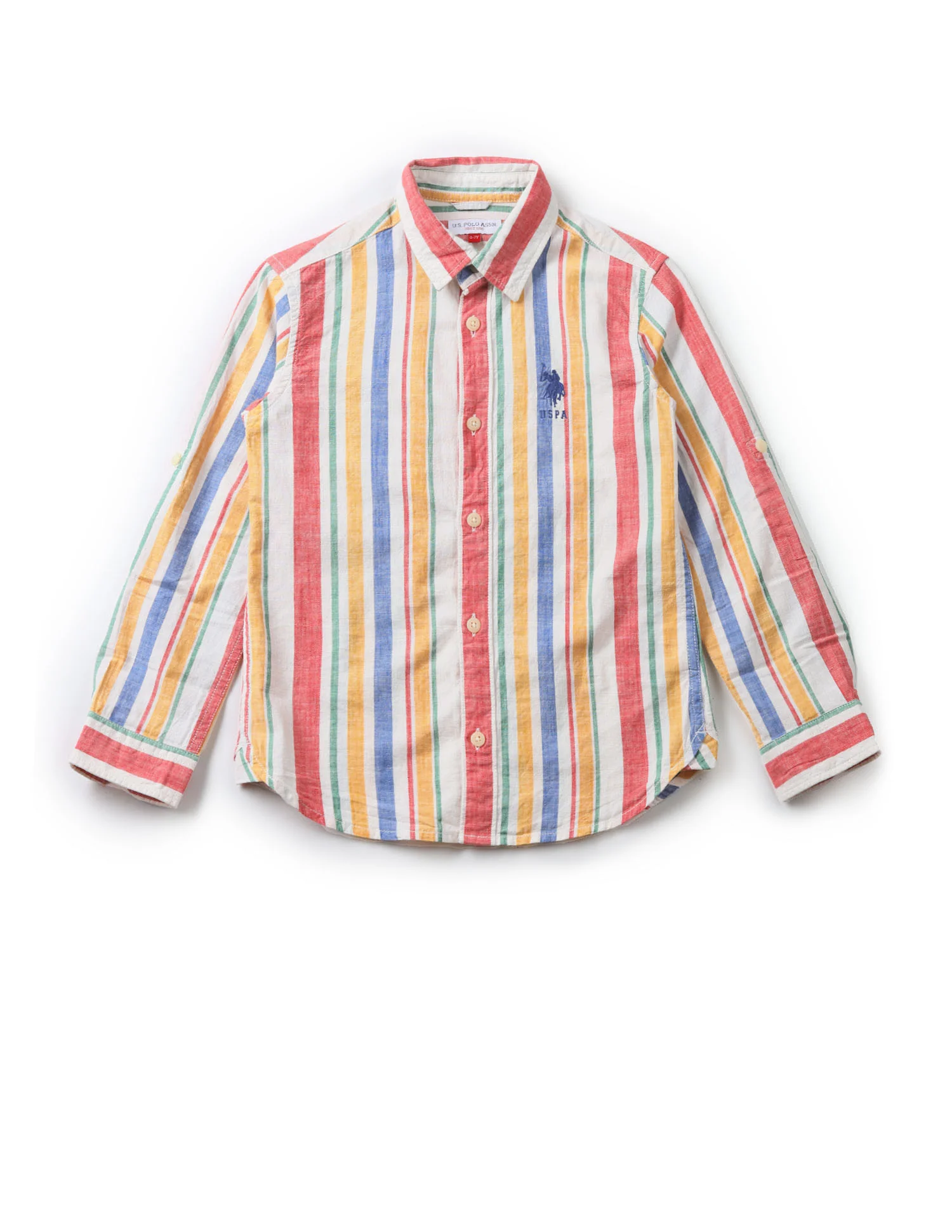 UKSHT1463 MULTI2 Boys Shirt - Image 6