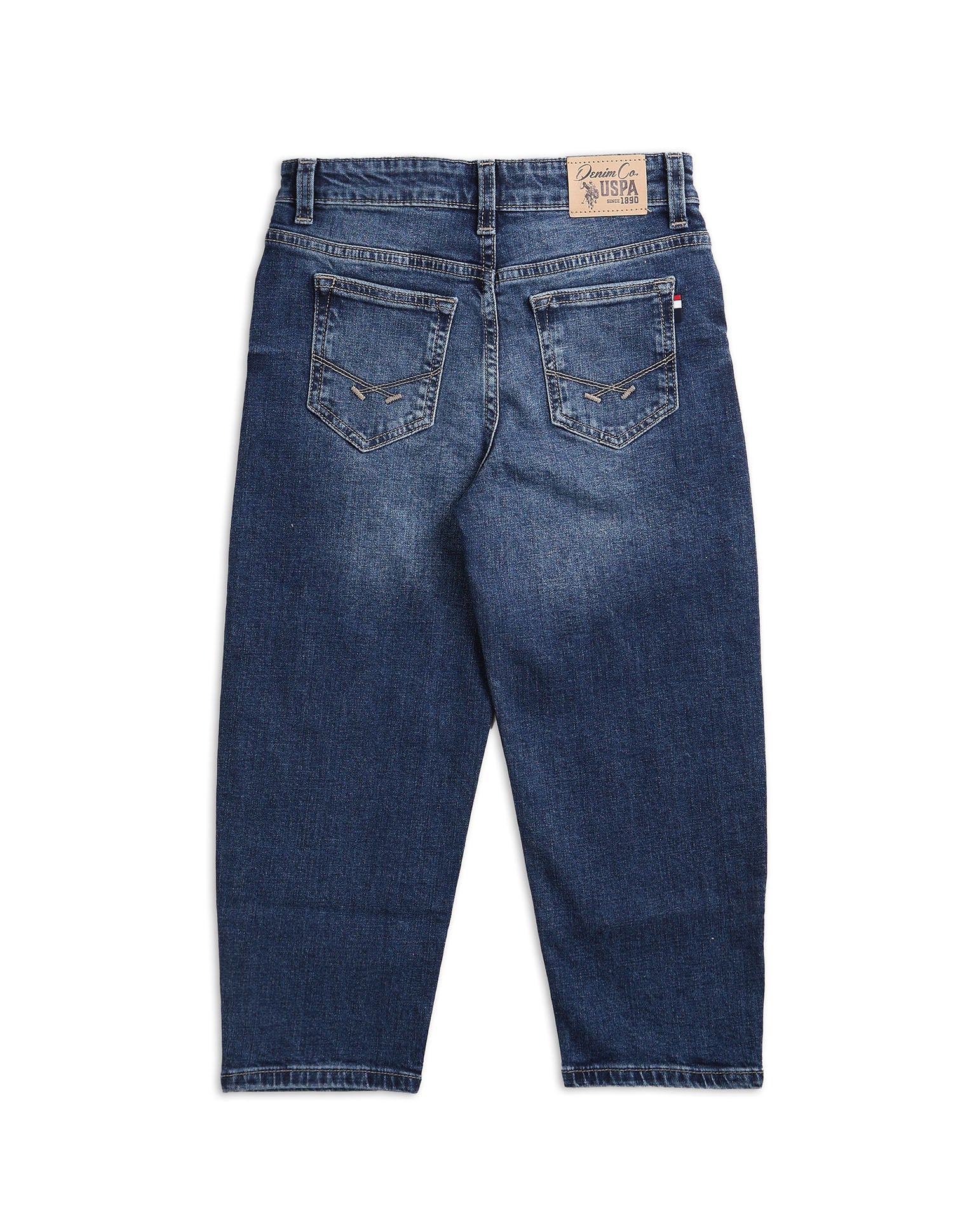 Boys Whiskered Baggy Fit Jeans - Image 9