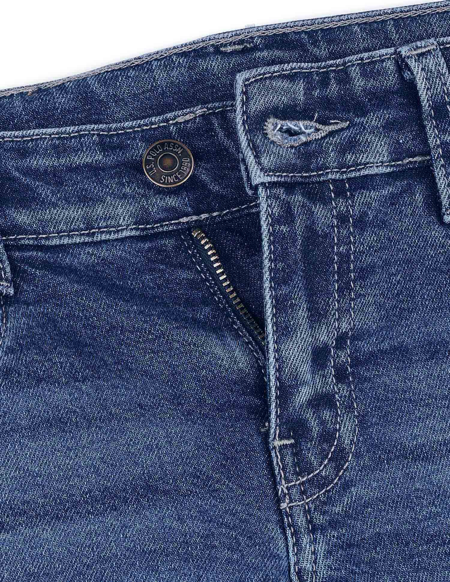 Boys Whiskered Relaxed Fit Jeans - Image 2