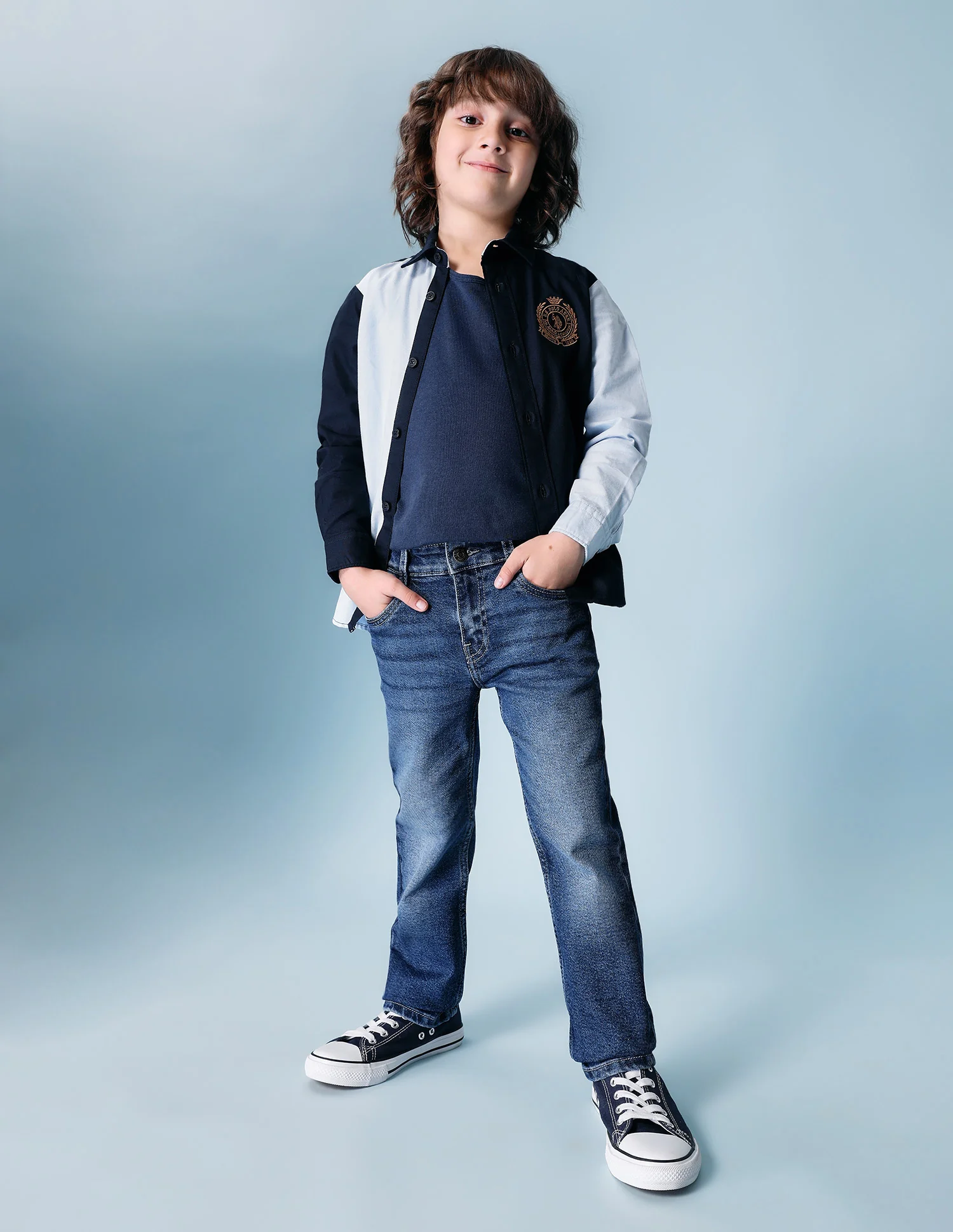Boys Whiskered Relaxed Fit Jeans - Image 3