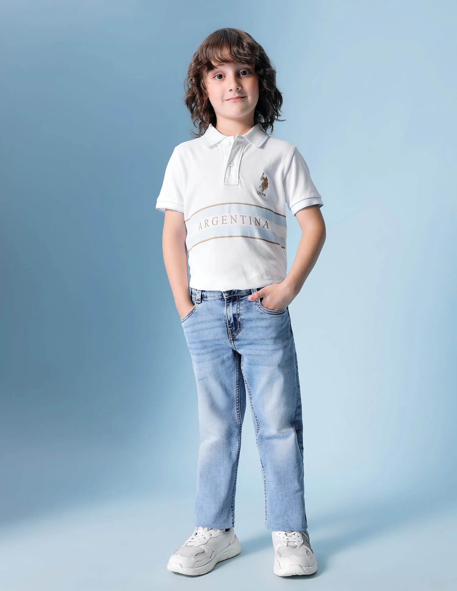 Boys Whiskered Relaxed Fit Jeans - Image 3
