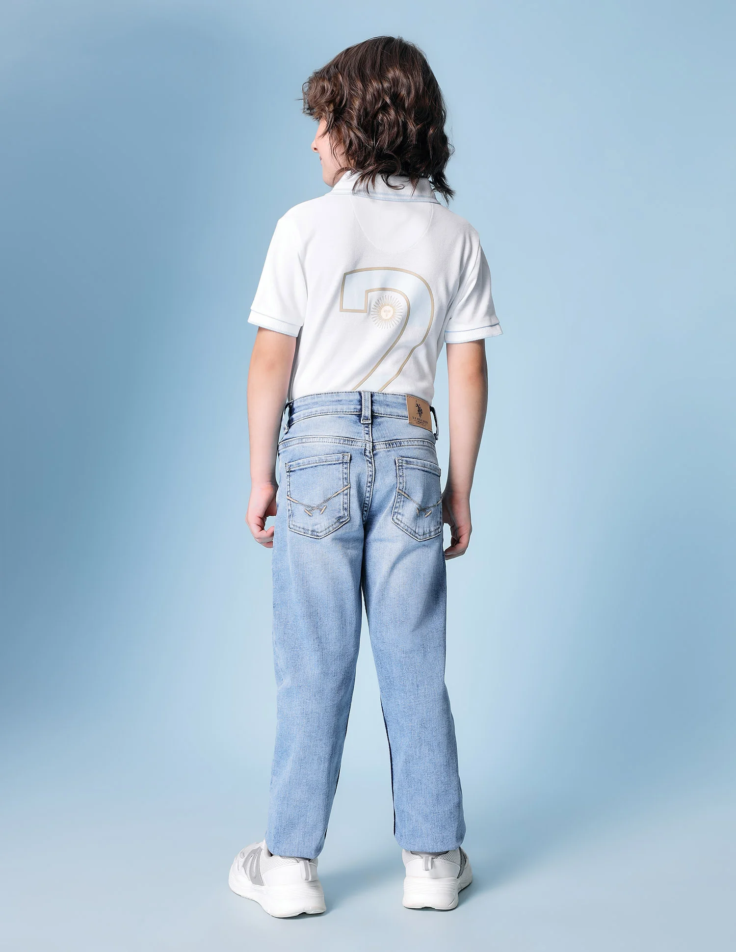 Boys Whiskered Relaxed Fit Jeans - Image 4