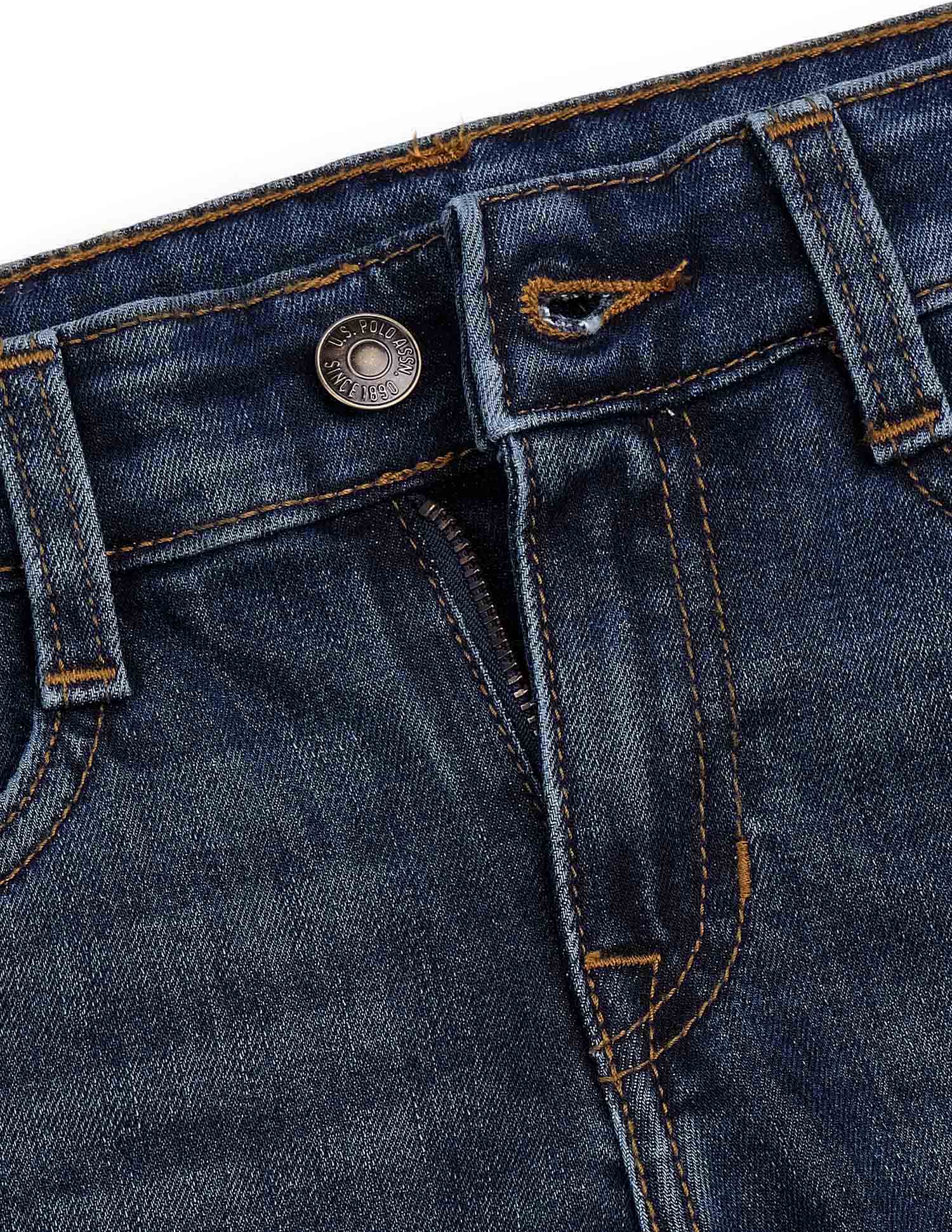 Boys Whiskered Relaxed Fit Jeans - Image 2