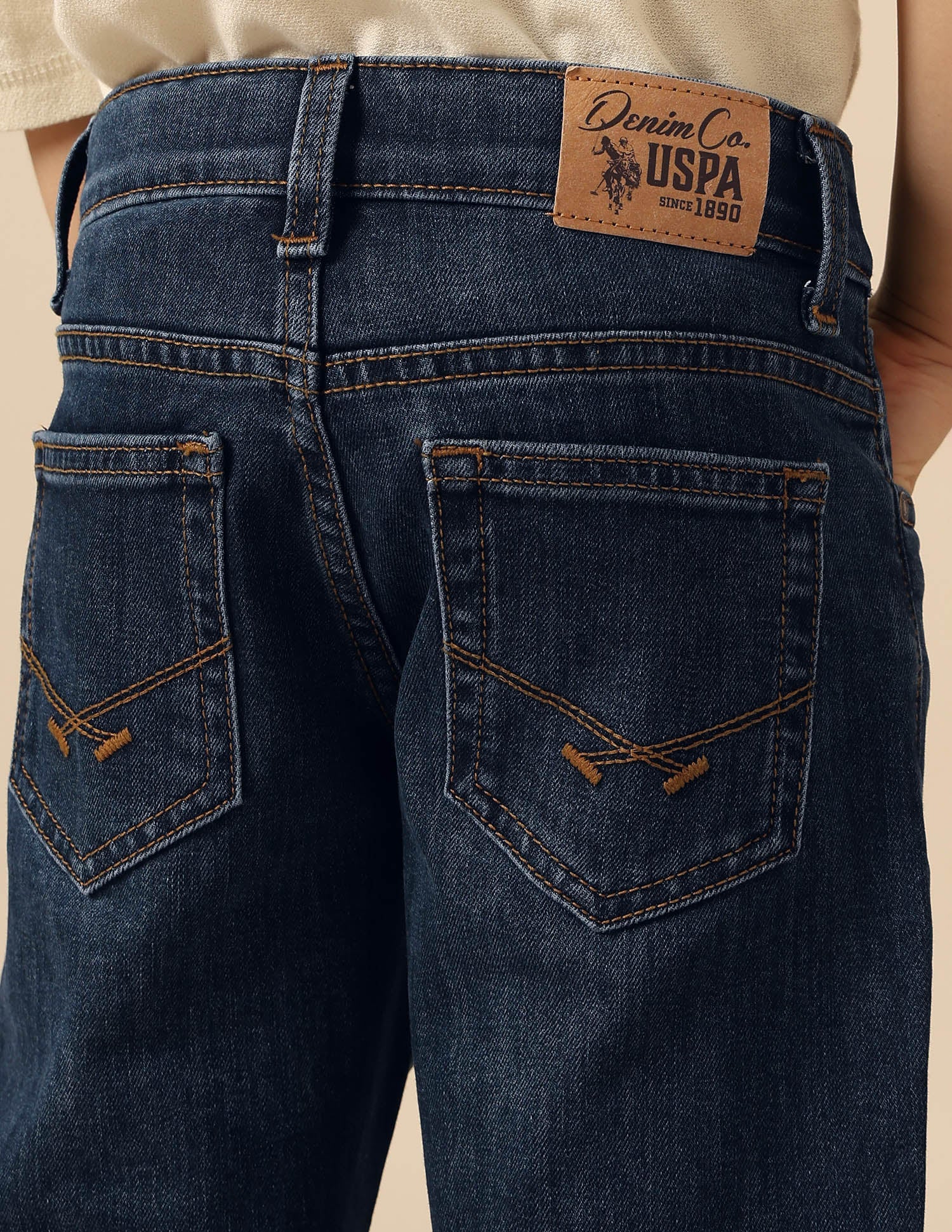 Boys Whiskered Relaxed Fit Jeans - Image 7