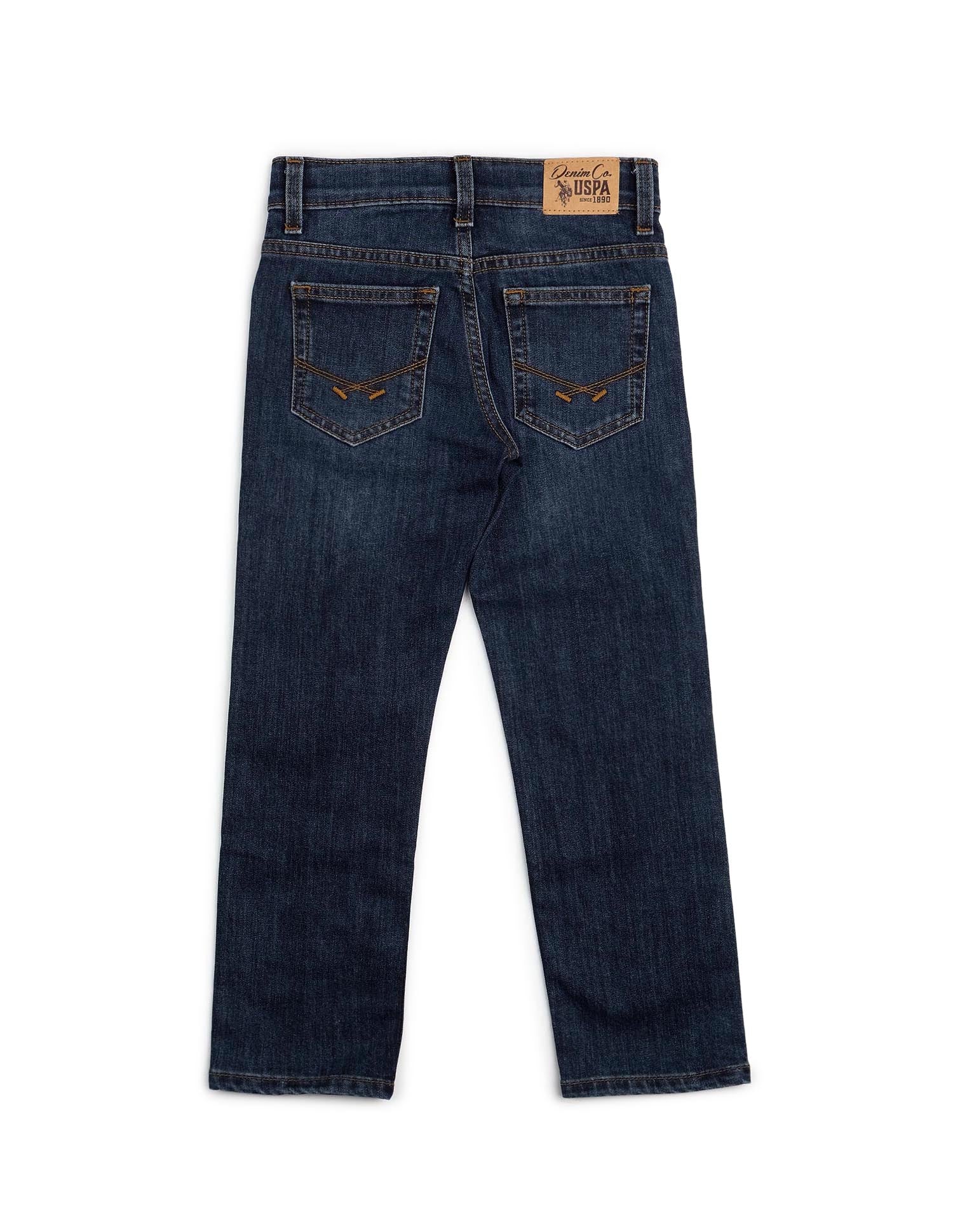 Boys Whiskered Relaxed Fit Jeans - Image 9