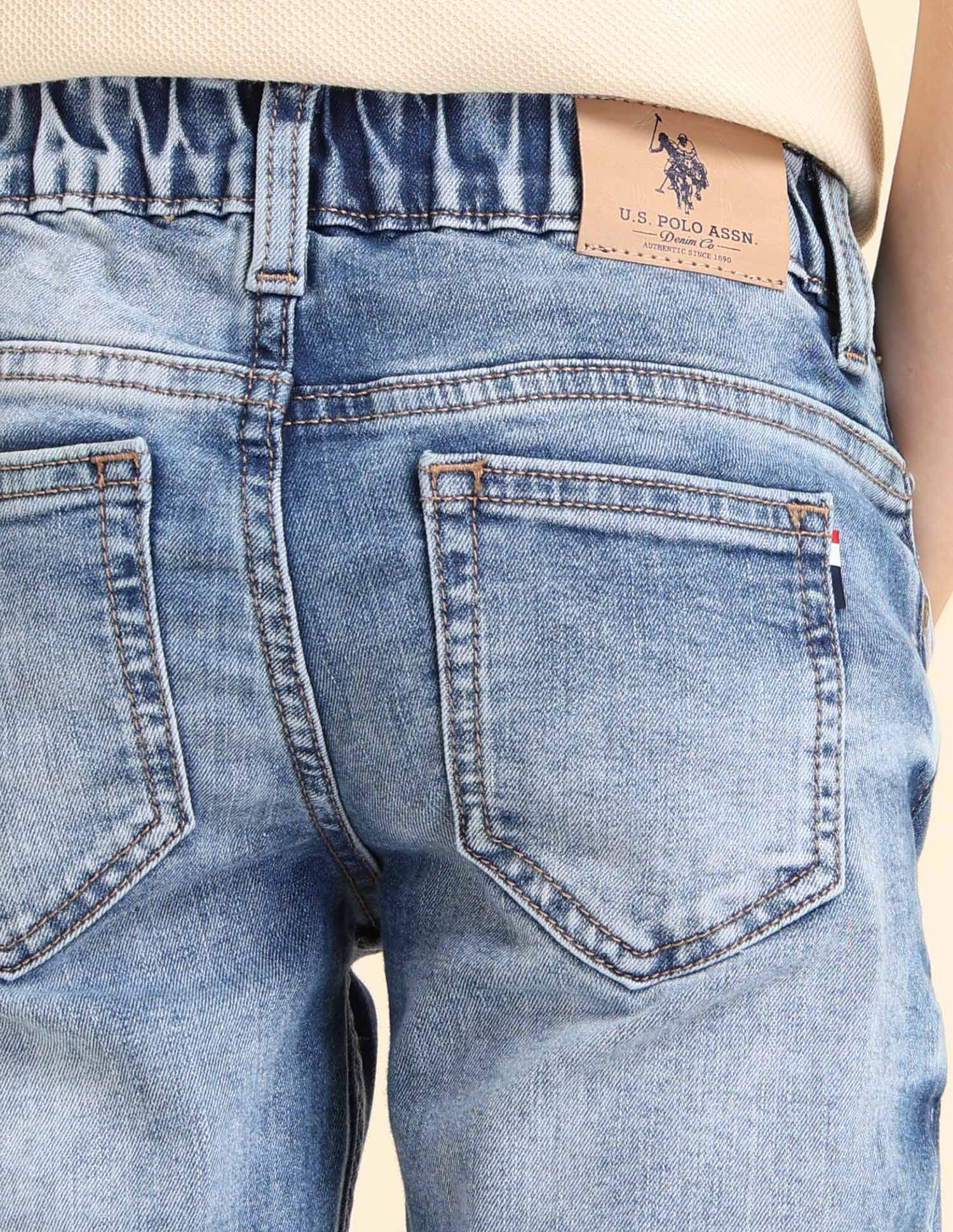 Boys Whiskered Relaxed Fit Jeans - Image 6