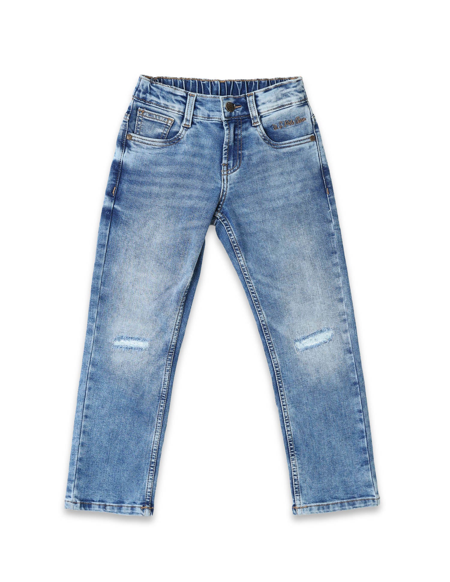 Boys Whiskered Relaxed Fit Jeans - Image 7