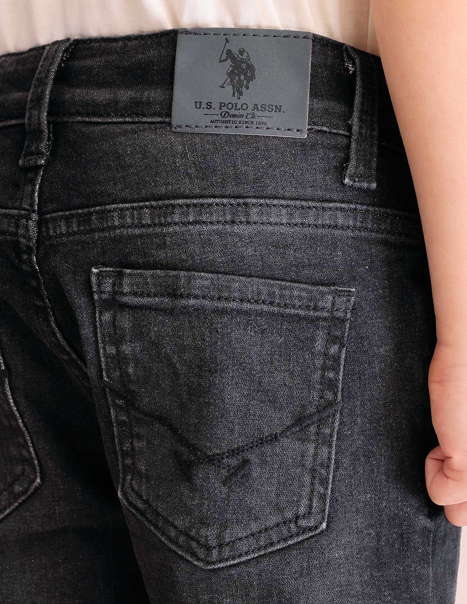 Boys Whiskered Relaxed Fit Jeans - Image 7