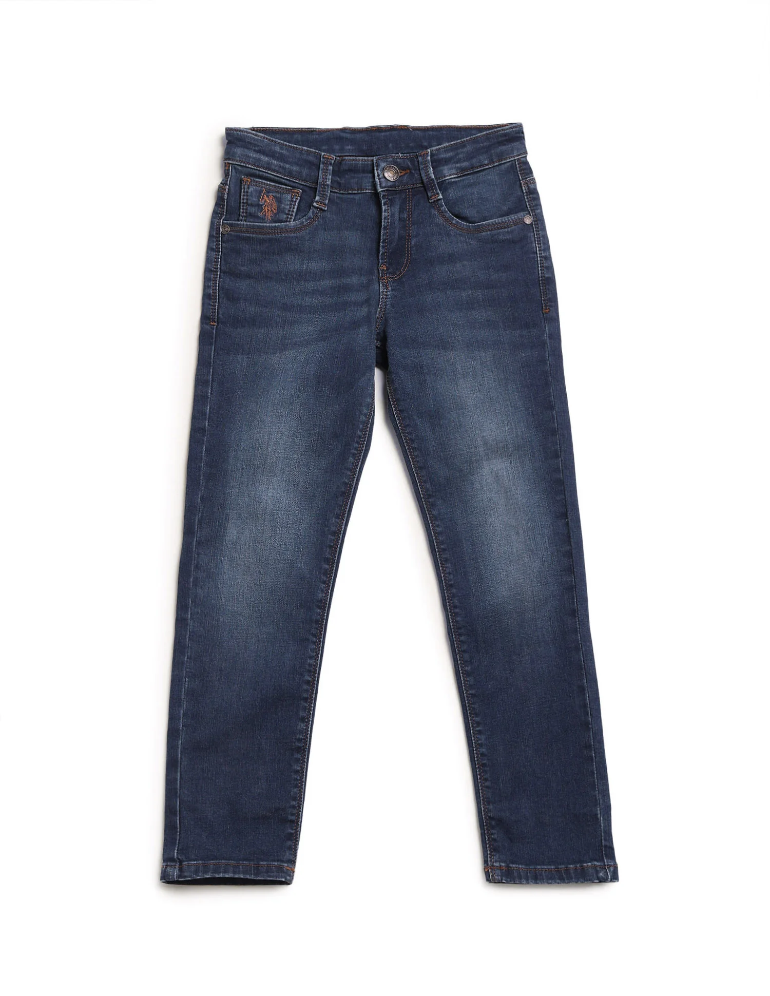 Boys Whiskered Slim Fit Jeans - Image 8