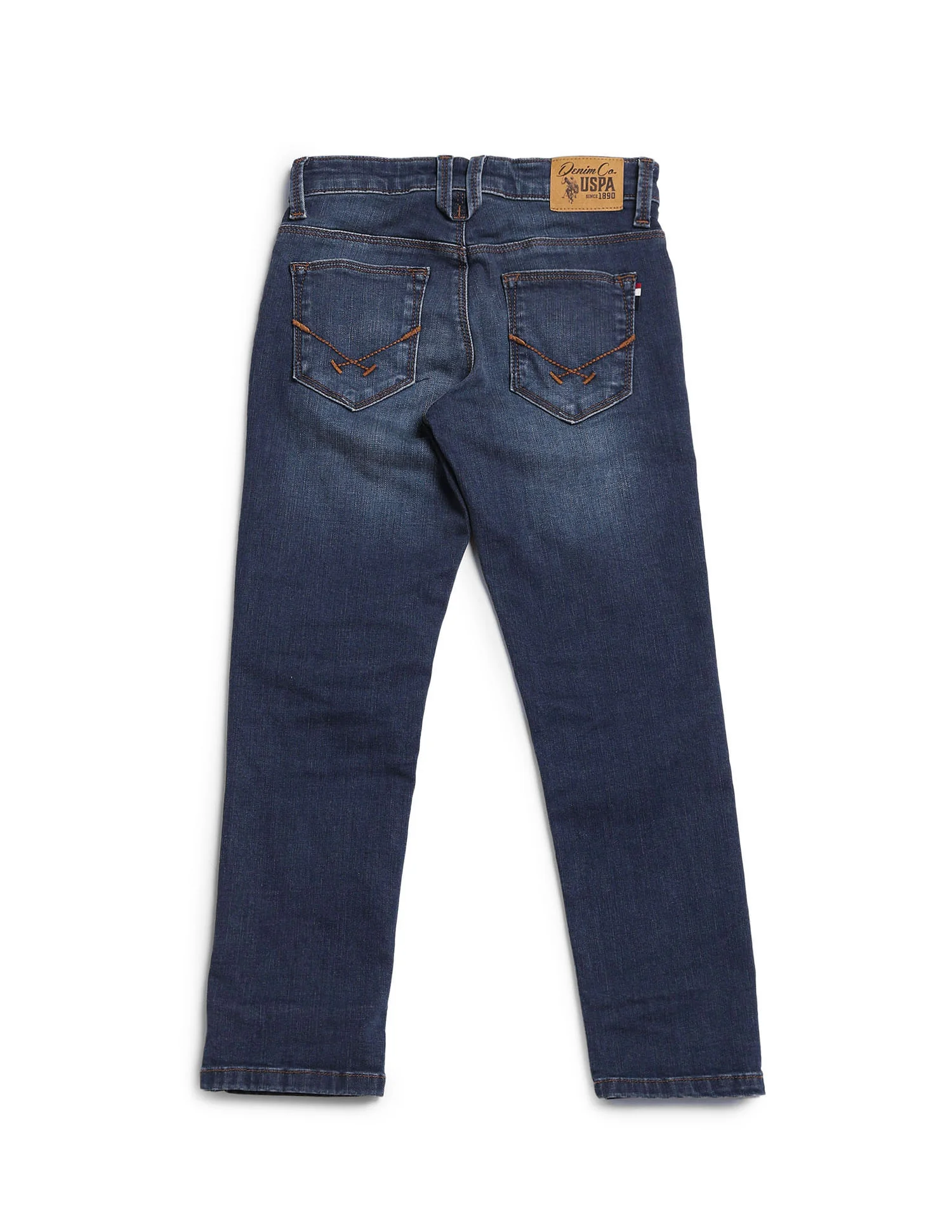 Boys Whiskered Slim Fit Jeans - Image 9