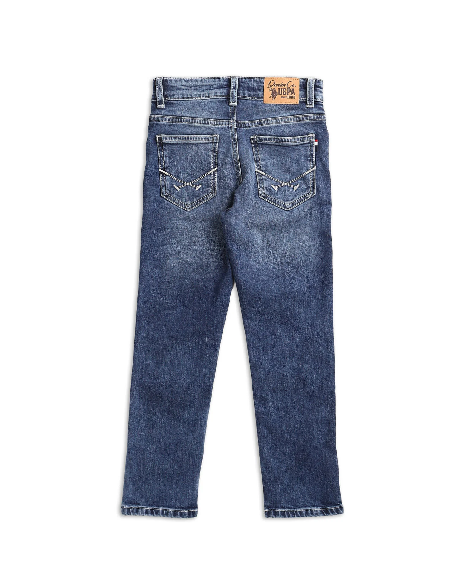 Boys Whiskered Slim Fit Jeans - Image 9