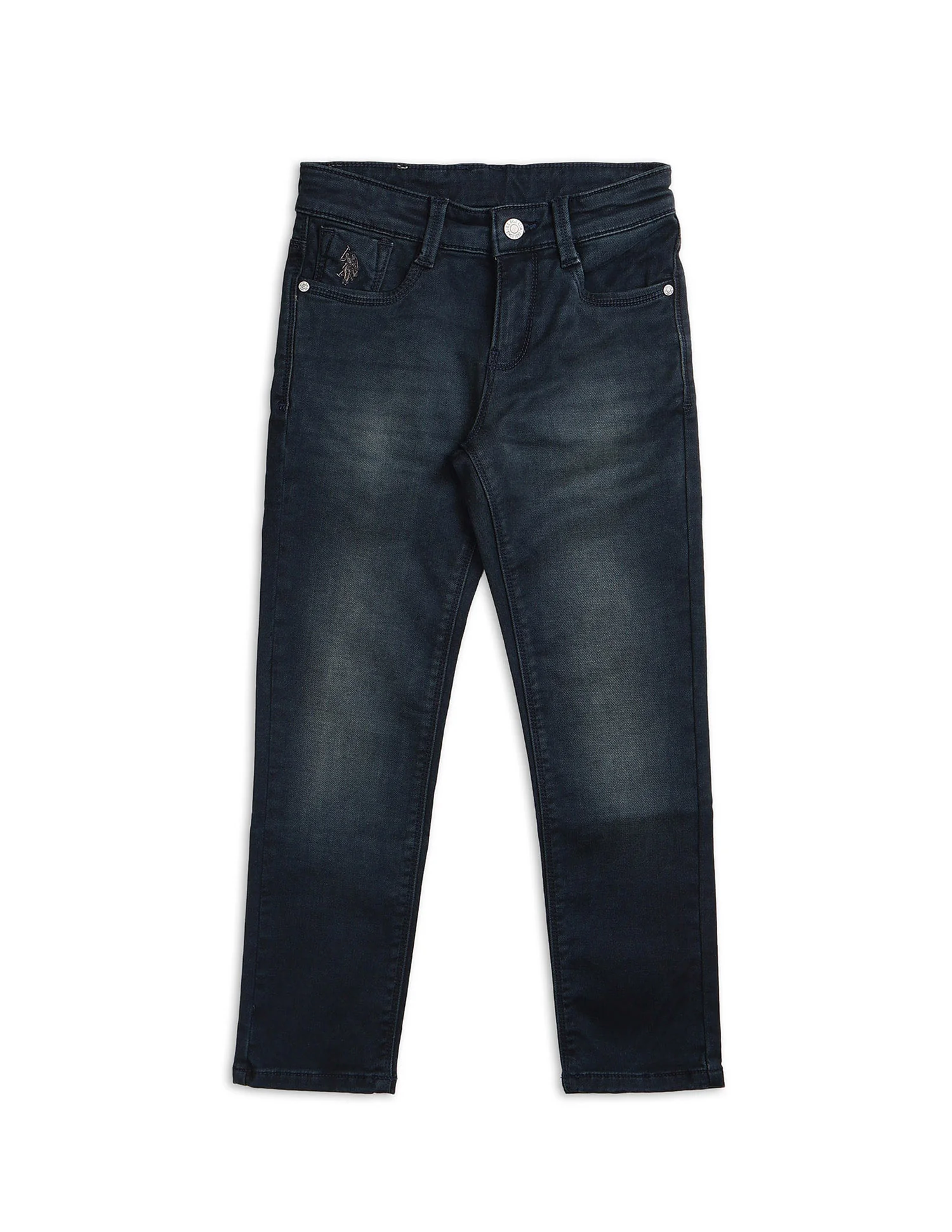 Boys Whiskered Slim Fit Jeans - Image 8