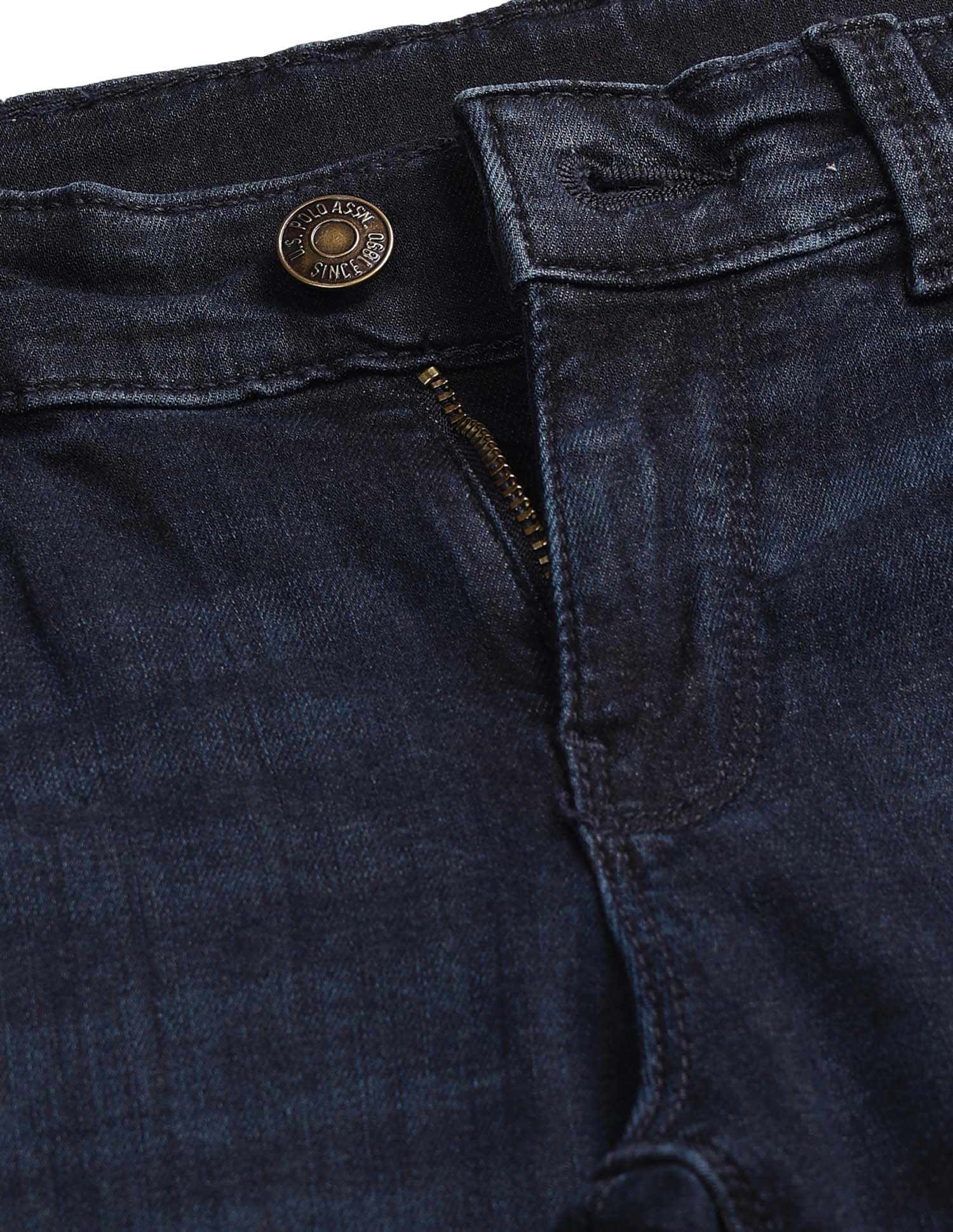 Boys Whiskered Slim Fit Jeans - Image 2