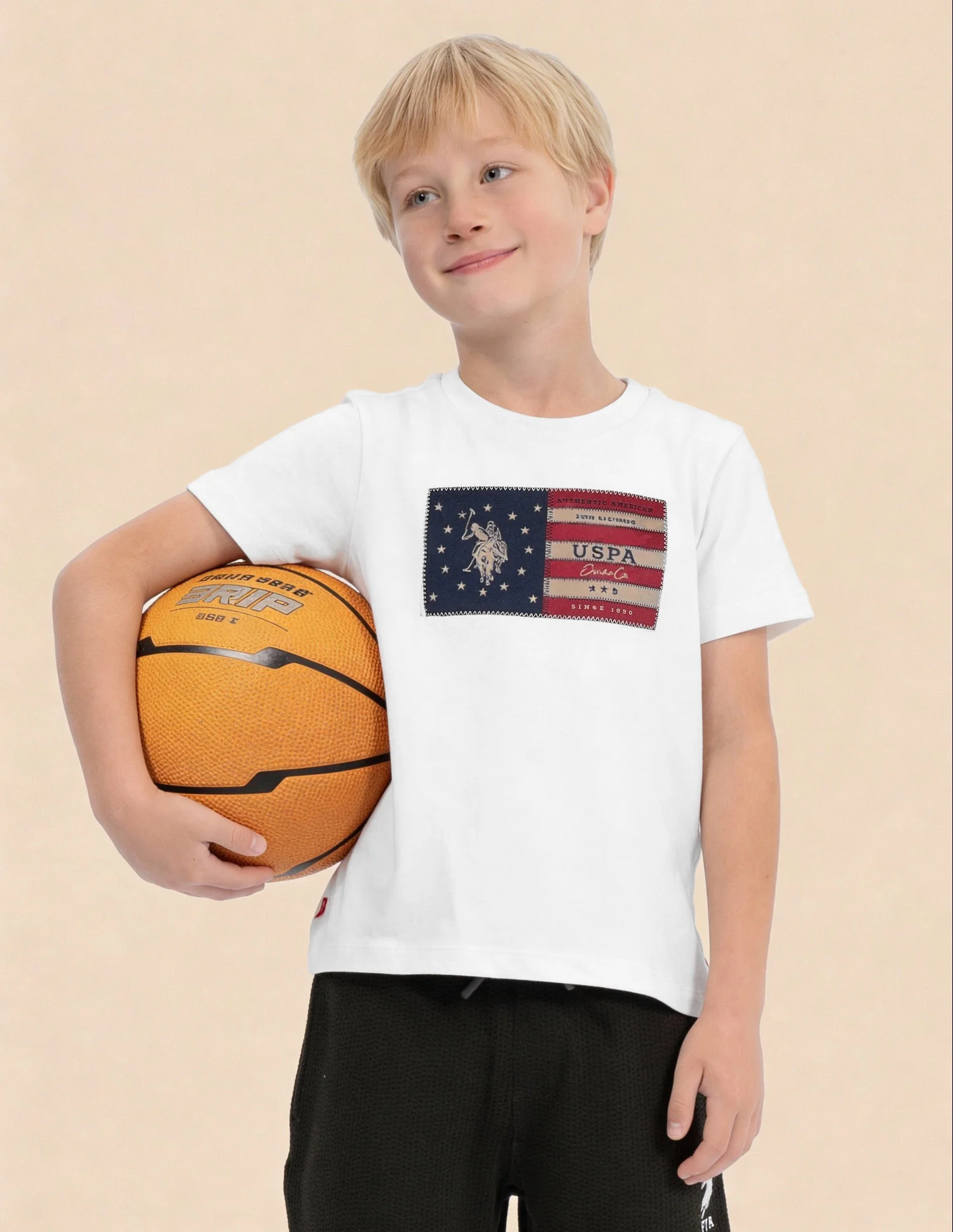 Brand Applique Regular Fit T-Shirt