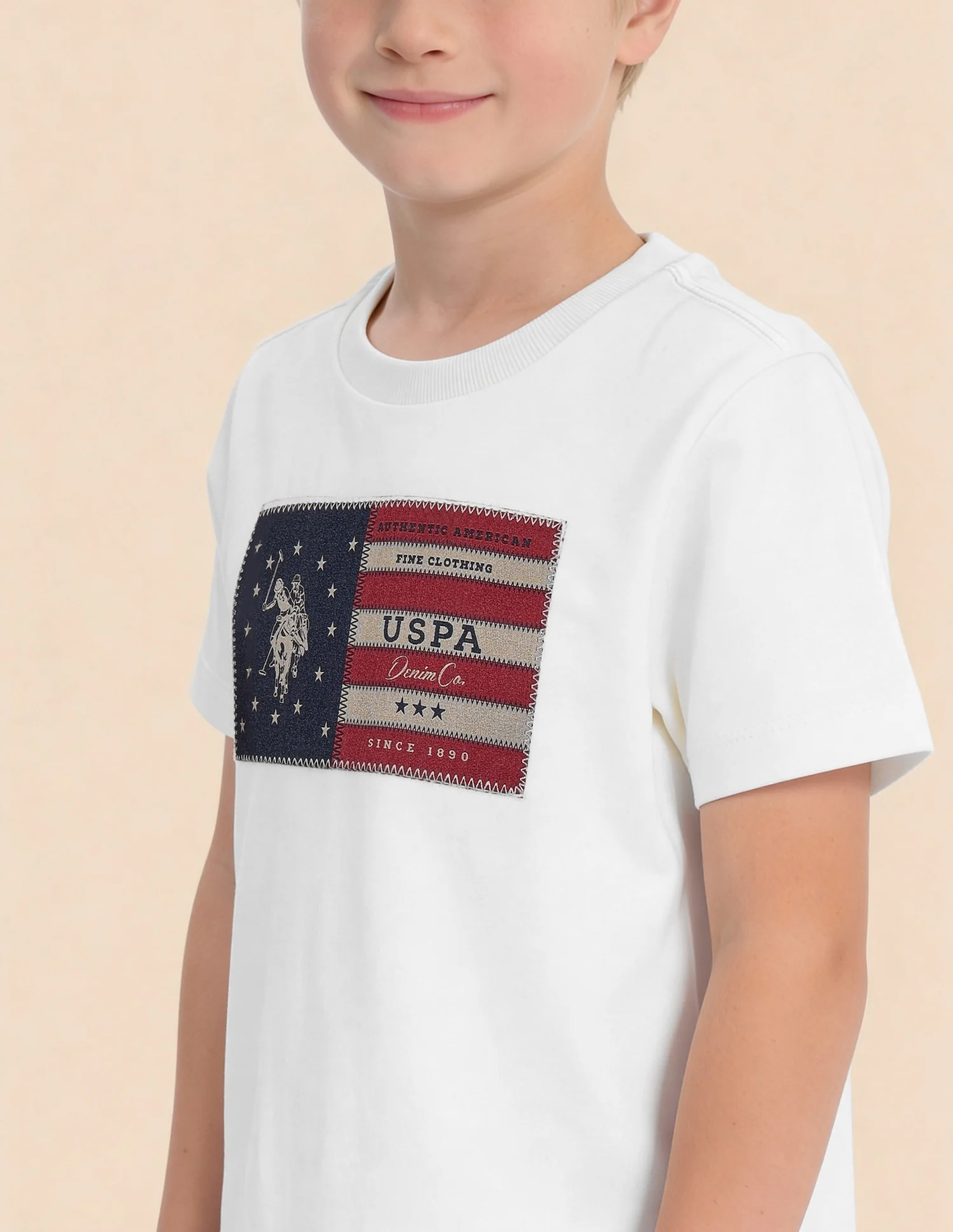Brand Applique Regular Fit T-Shirt - Image 6