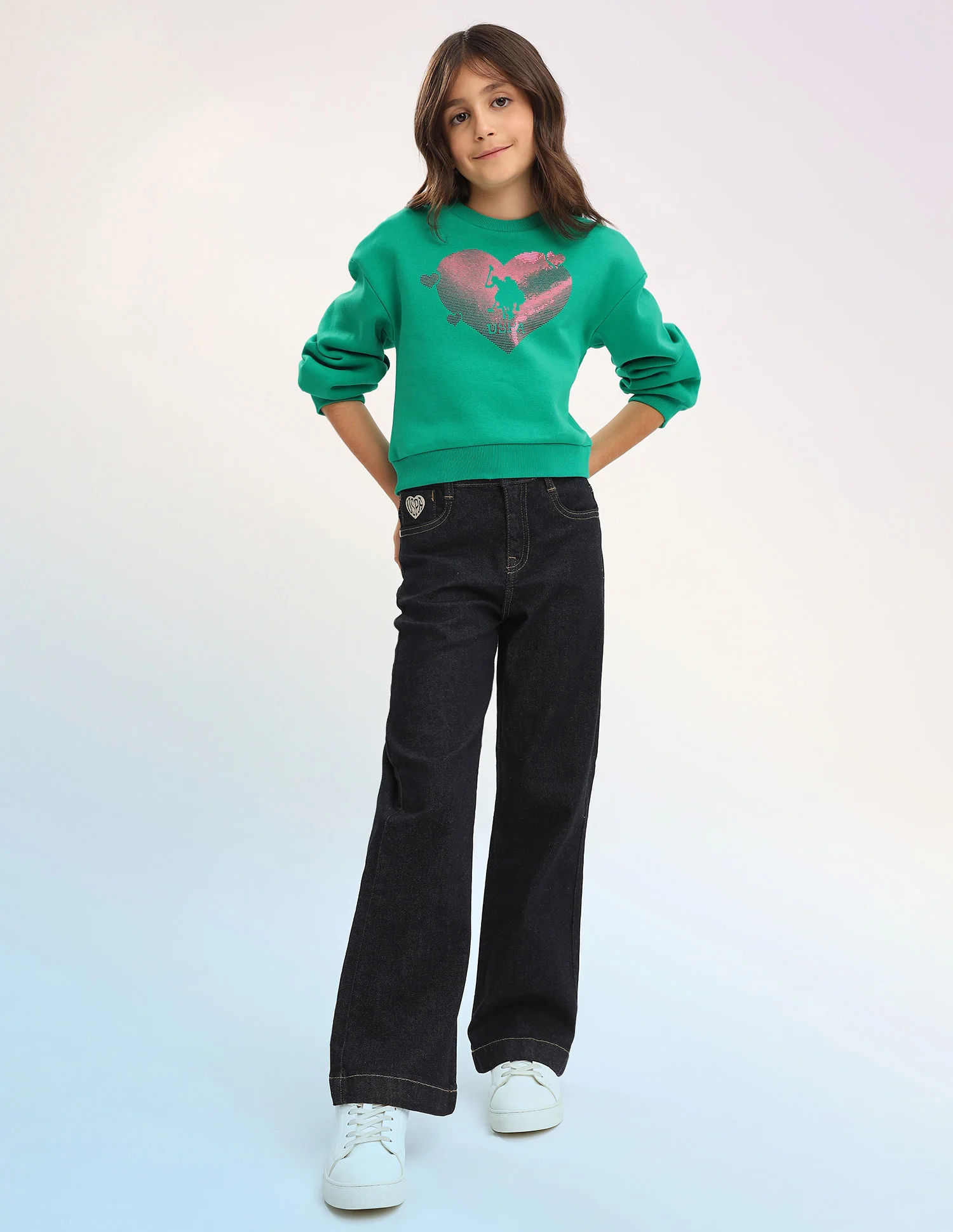 Brand Embellished Regular Fit Sweatshirt - Image 3