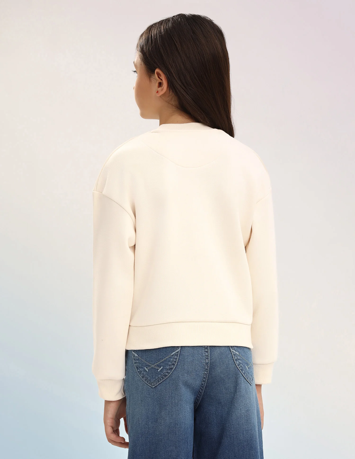 Brand Embellished Regular Fit Sweatshirt - Image 6