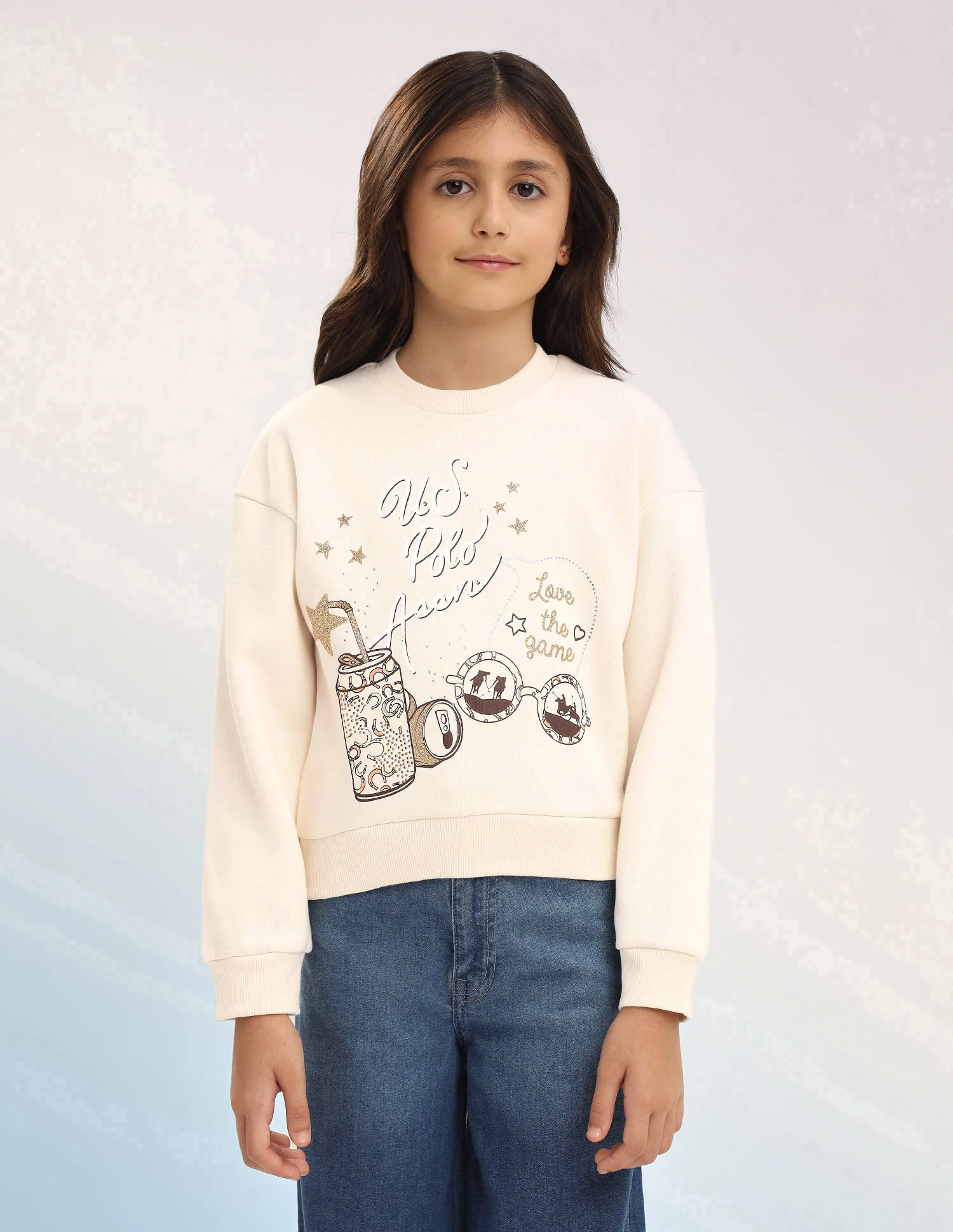 Brand Embellished Regular Fit Sweatshirt - Image 7