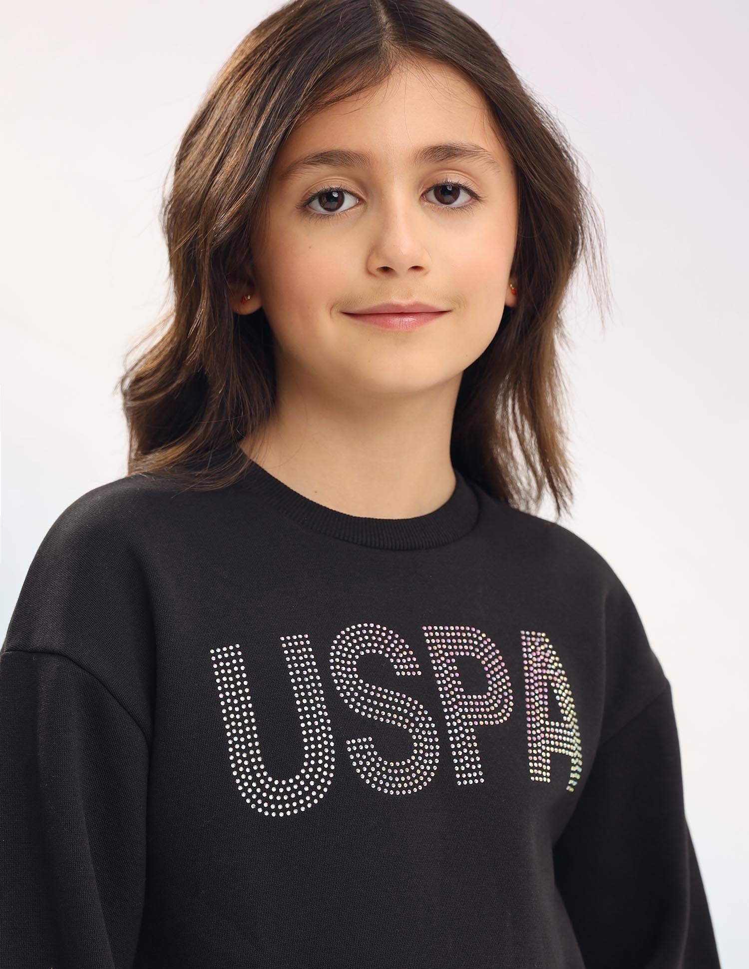 Brand Embellished Regular Fit Sweatshirt - Image 7