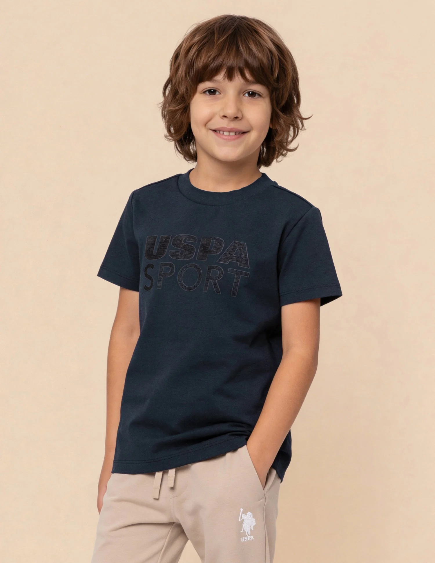 Brand Embellished Regular Fit T-Shirt - Image 4