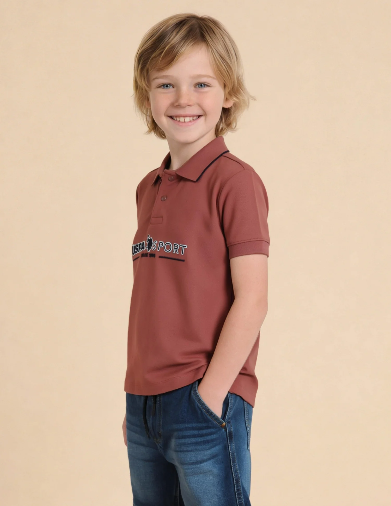 Brand Embossed Regular Fit T-Shirt - Image 4