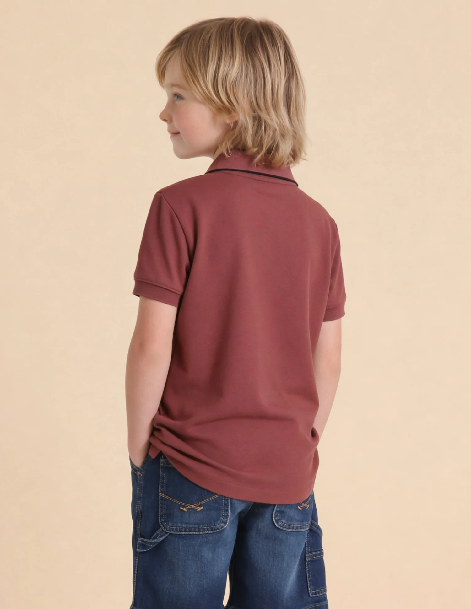 Brand Embossed Regular Fit T-Shirt - Image 5