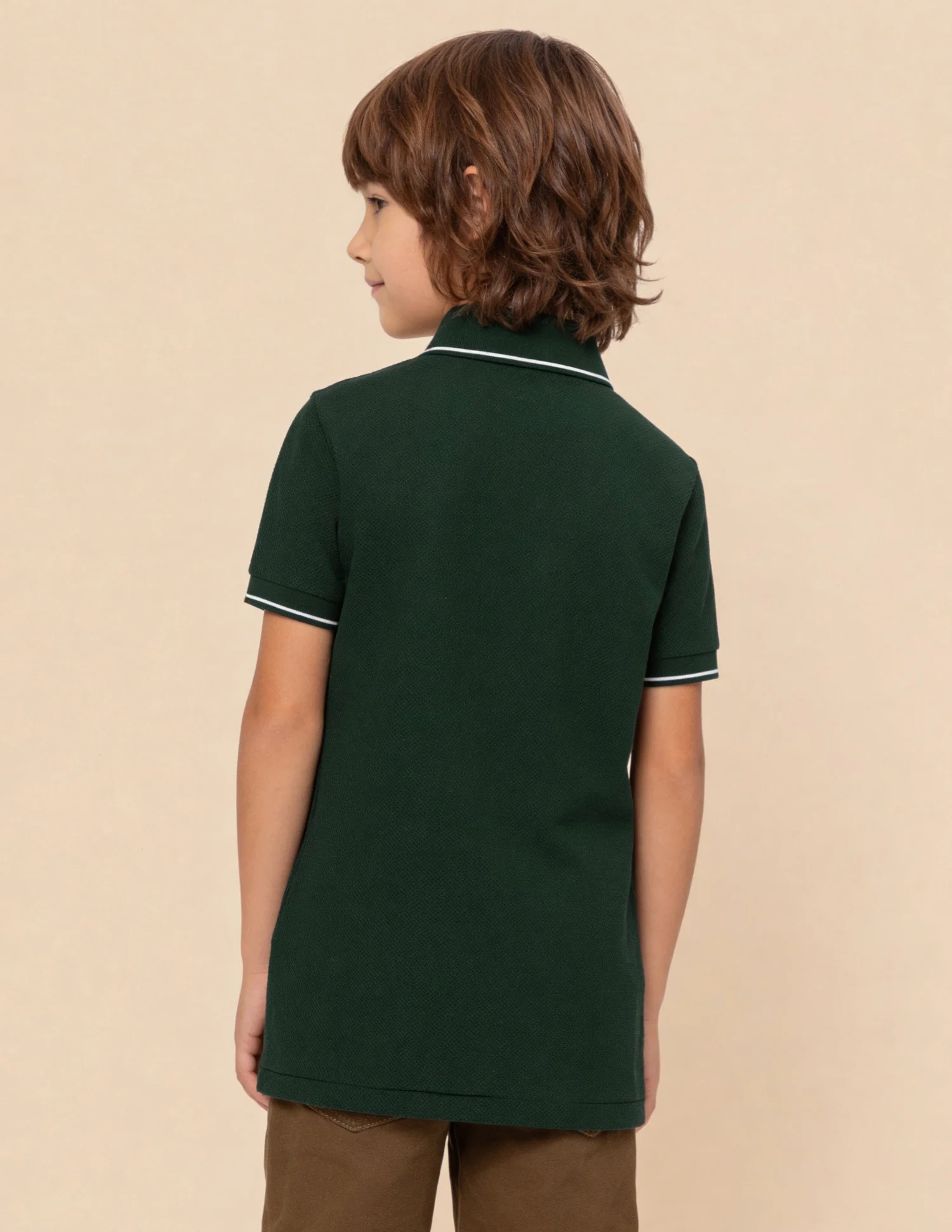 Brand Embroidered Regular Fit Polo Shirt - Image 5